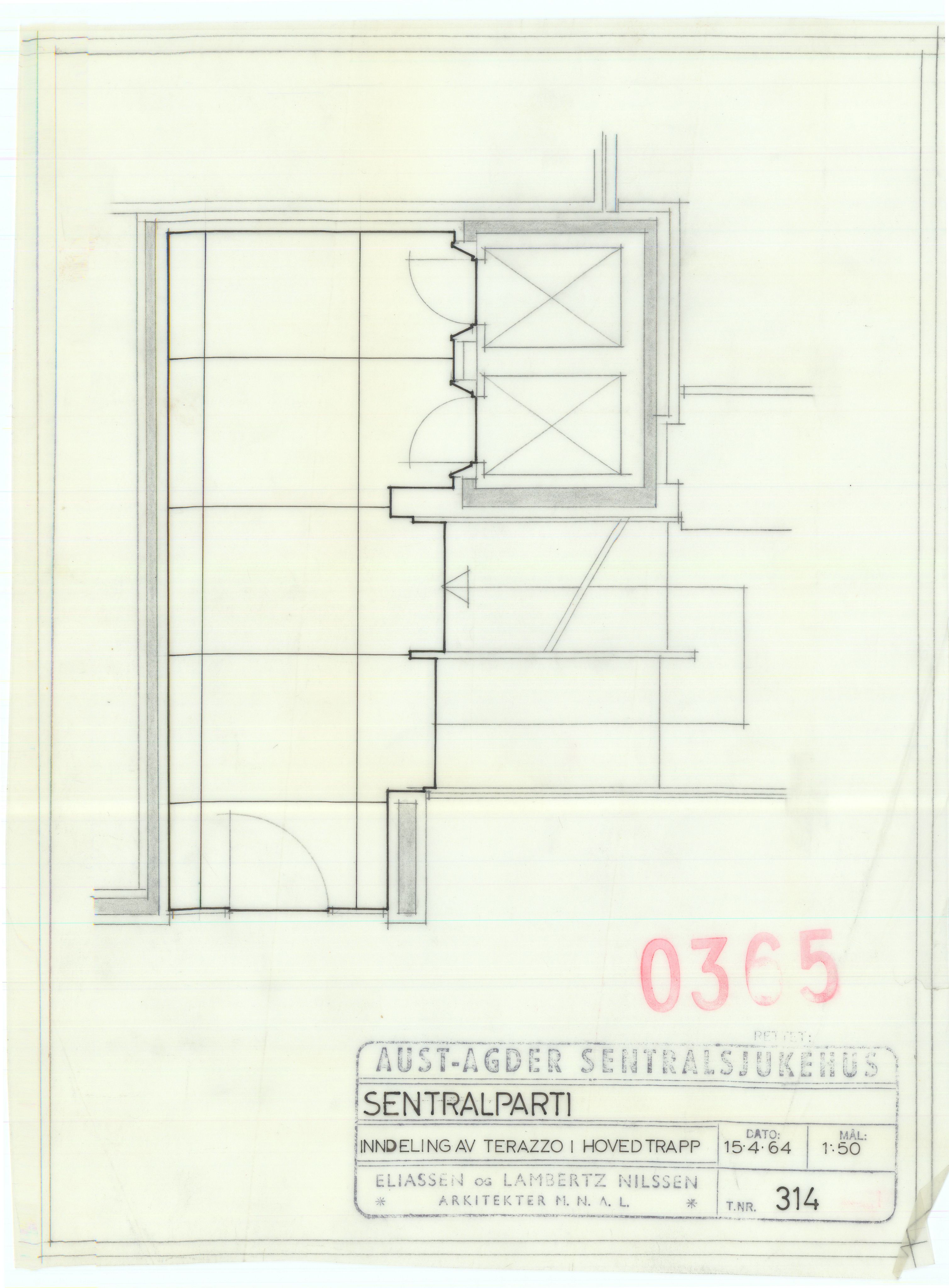 Eliassen og Lambertz-Nilssen Arkitekter, AAKS/PA-2983/T/T01/L0005: Tegningskogger 0365, 1960-1966, s. 16