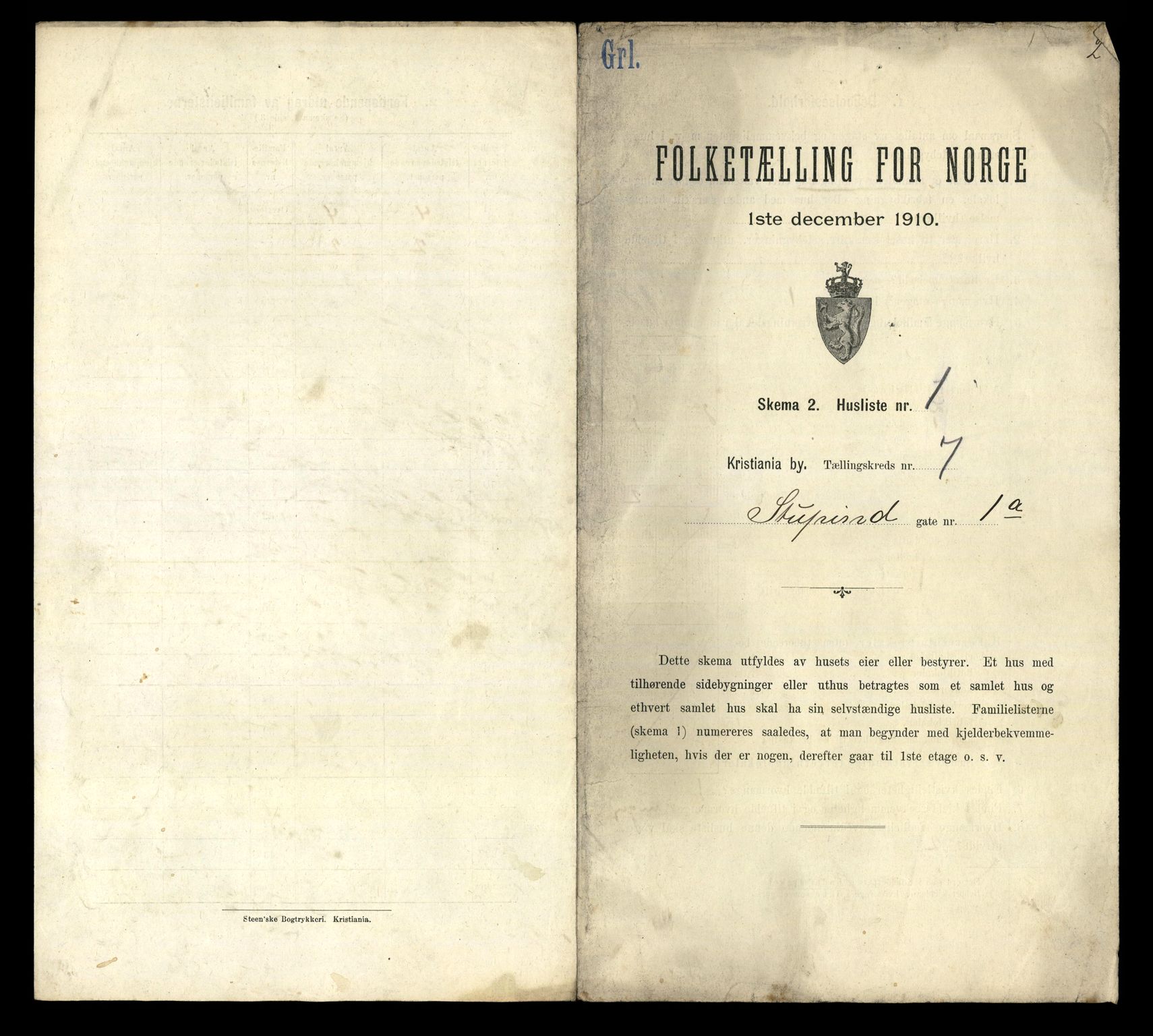 RA, Folketelling 1910 for 0301 Kristiania kjøpstad, 1910, s. 100363