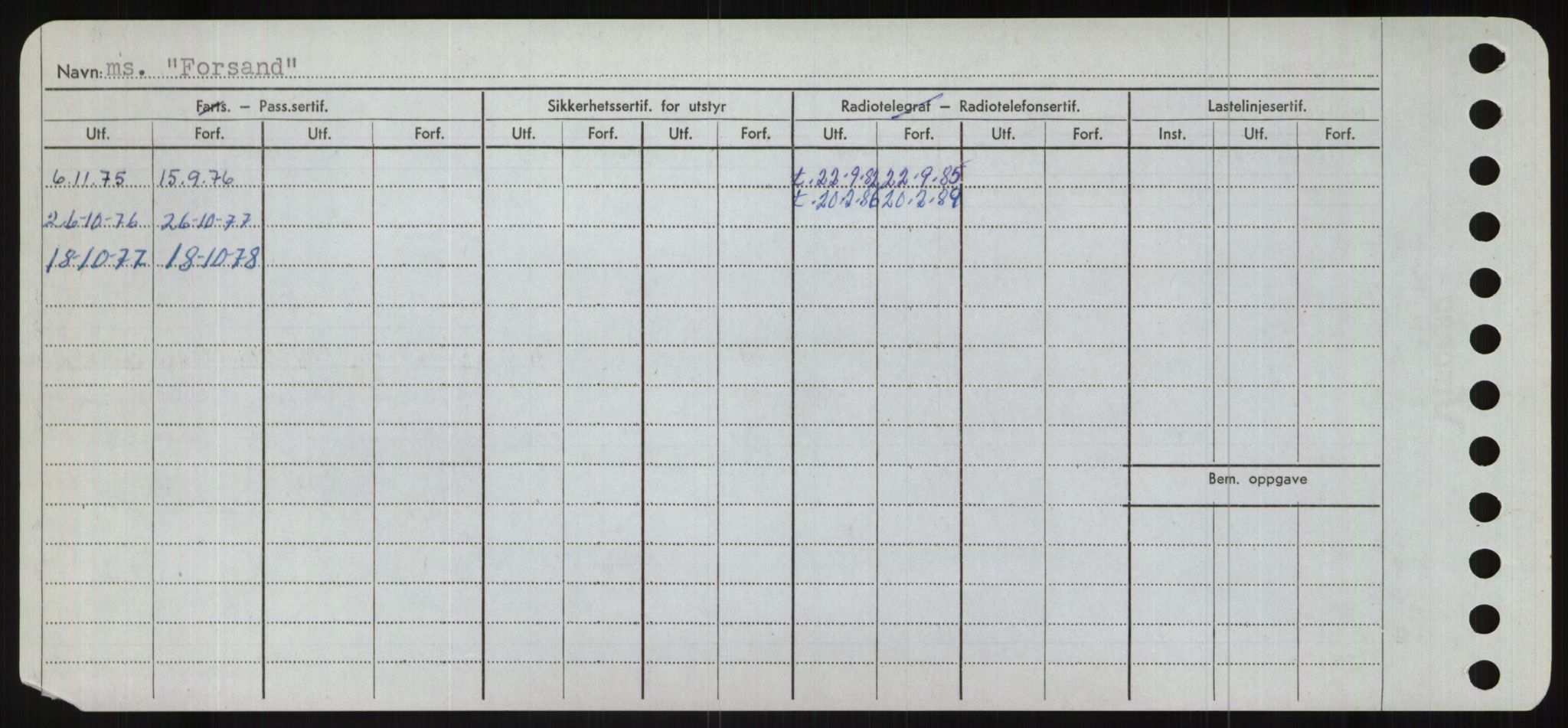 Sjøfartsdirektoratet med forløpere, Skipsmålingen, RA/S-1627/H/Ha/L0002/0001: Fartøy, Eik-Hill / Fartøy, Eik-F, s. 686