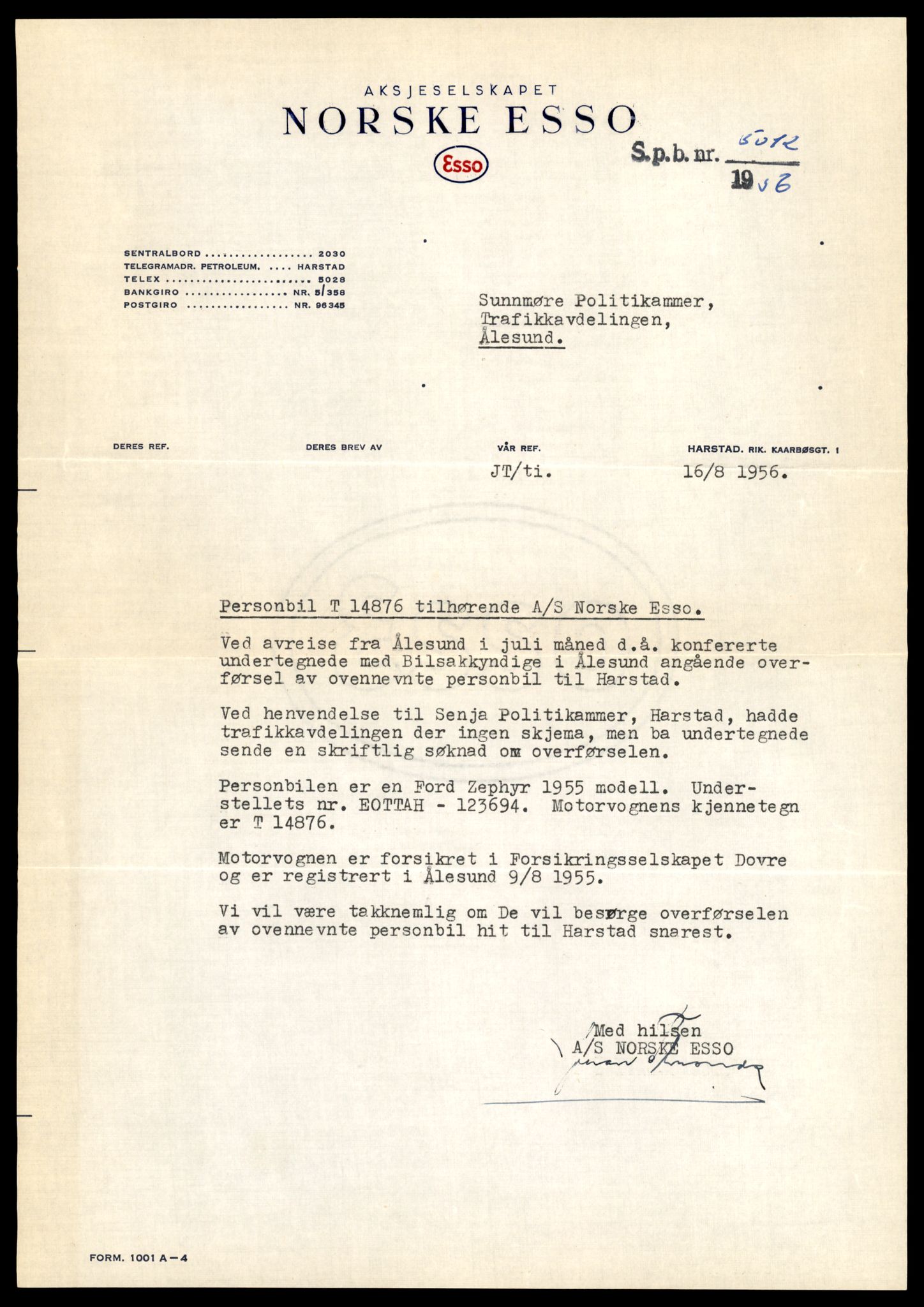 Møre og Romsdal vegkontor - Ålesund trafikkstasjon, AV/SAT-A-4099/F/Fe/L0049: Registreringskort for kjøretøy T 14864 - T 18613, 1927-1998, s. 325