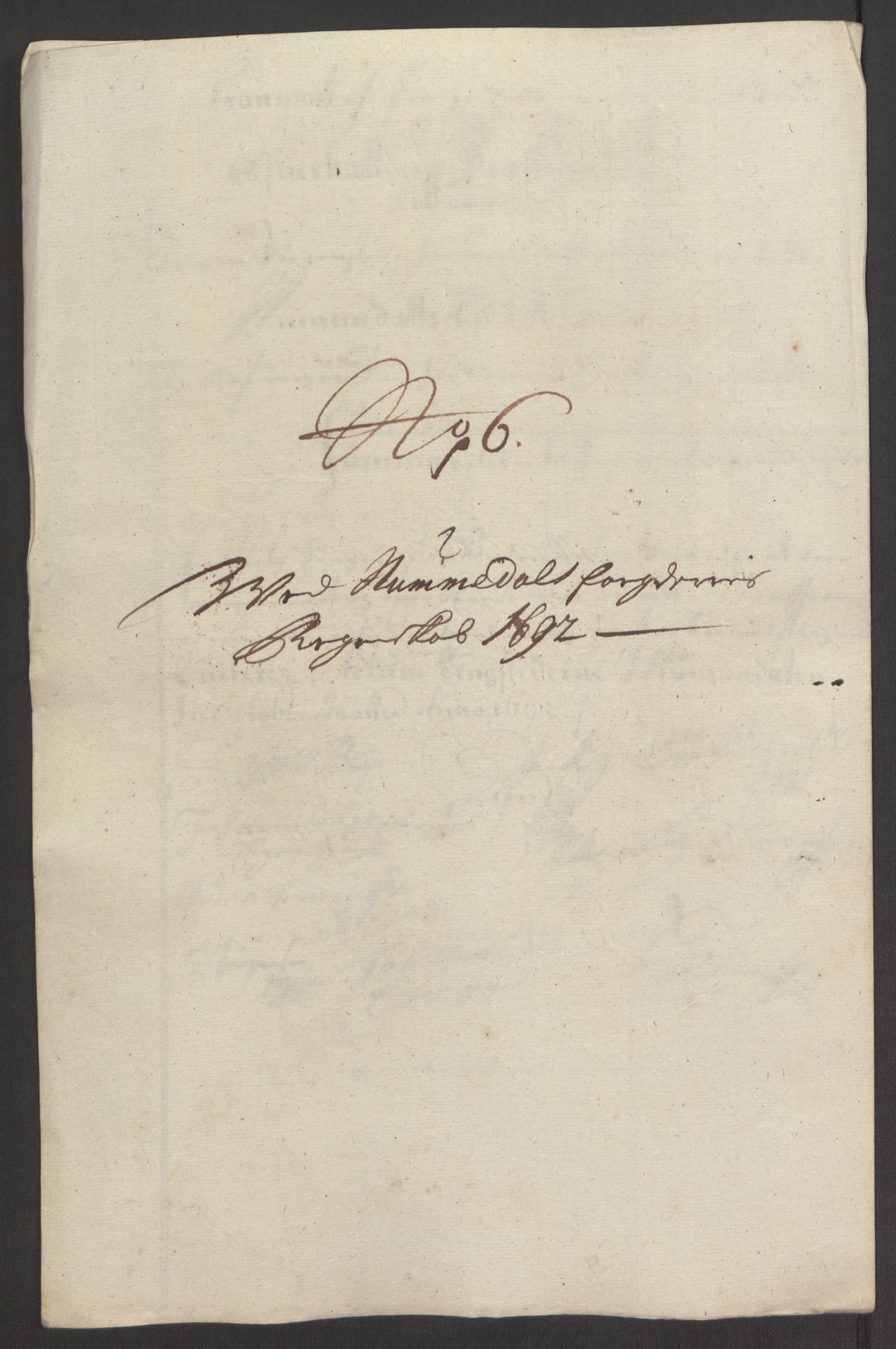 Rentekammeret inntil 1814, Reviderte regnskaper, Fogderegnskap, RA/EA-4092/R64/L4424: Fogderegnskap Namdal, 1692-1695, s. 144
