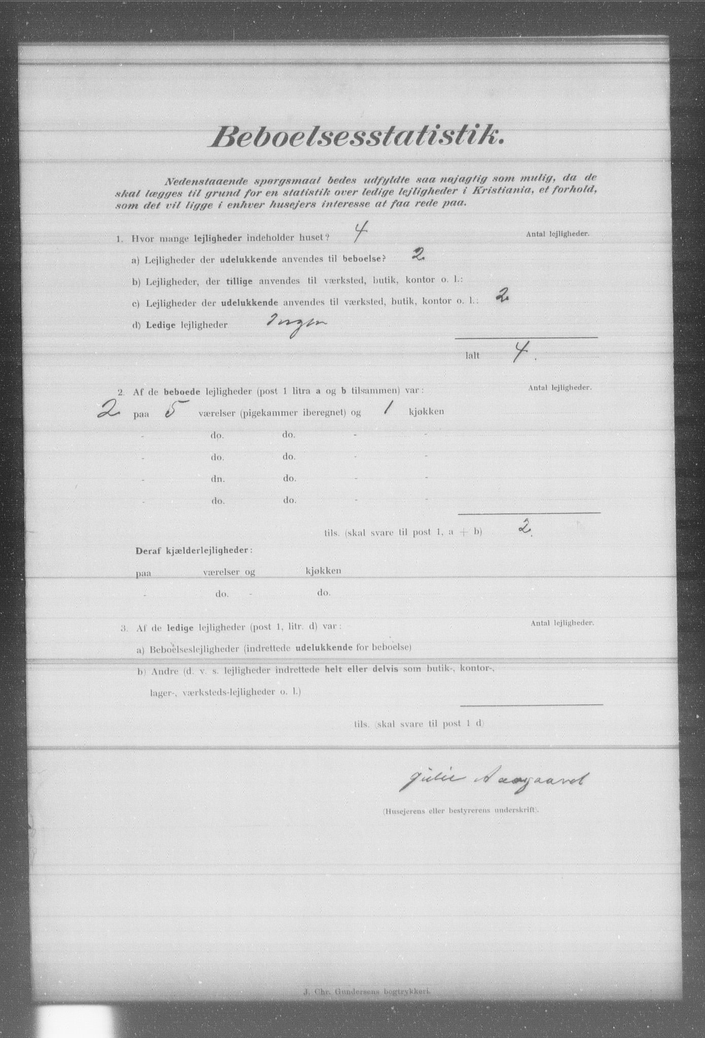OBA, Kommunal folketelling 31.12.1902 for Kristiania kjøpstad, 1902, s. 6099