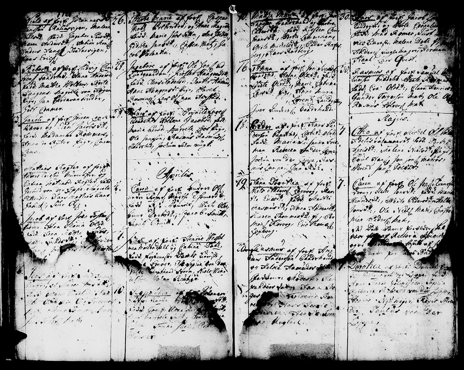 Domkirken sokneprestembete, AV/SAB-A-74801/H/Haa/L0001: Ministerialbok nr. A 1, 1719-1732, s. 38-39