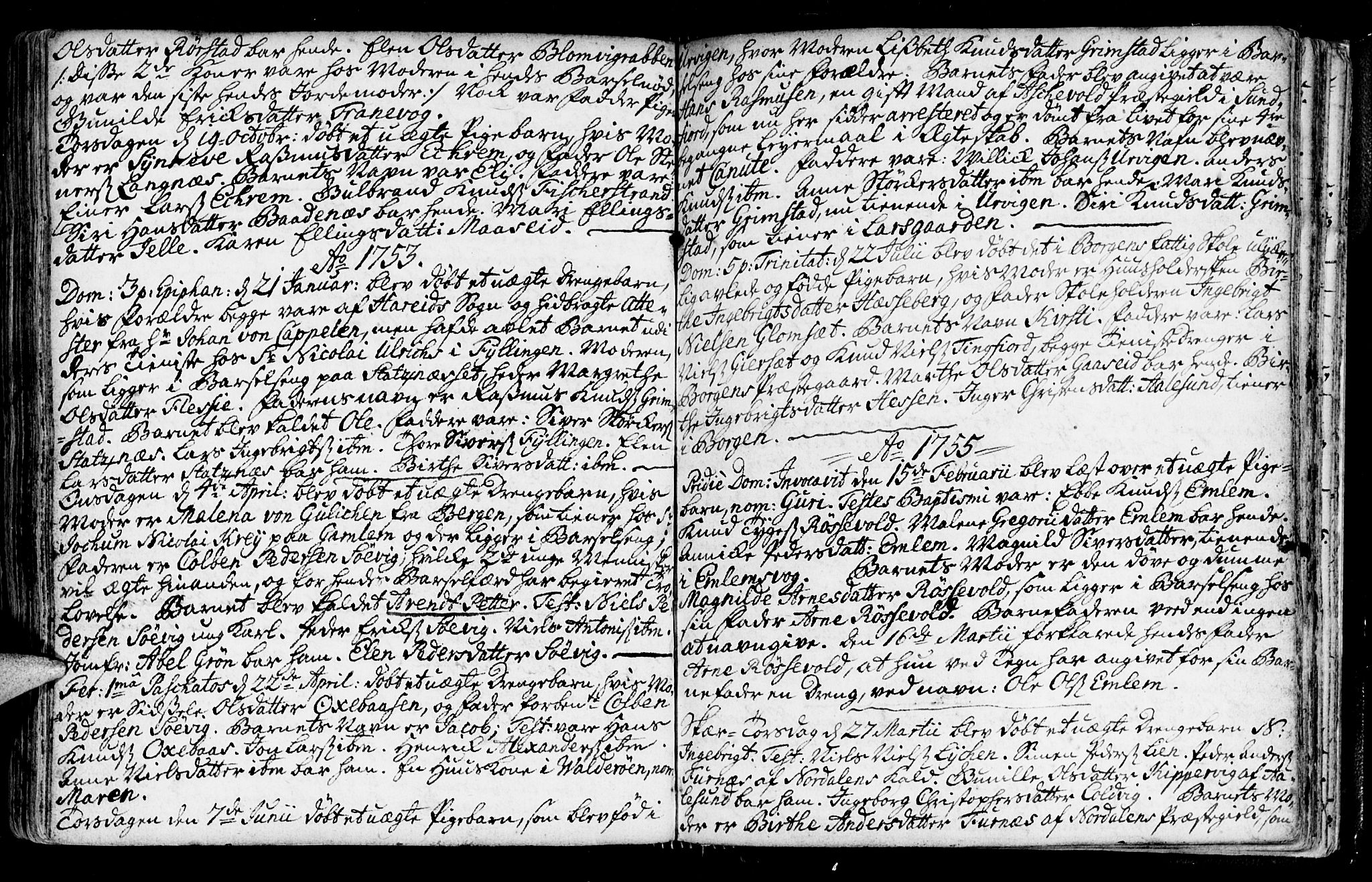Ministerialprotokoller, klokkerbøker og fødselsregistre - Møre og Romsdal, AV/SAT-A-1454/528/L0391: Ministerialbok nr. 528A02, 1739-1761