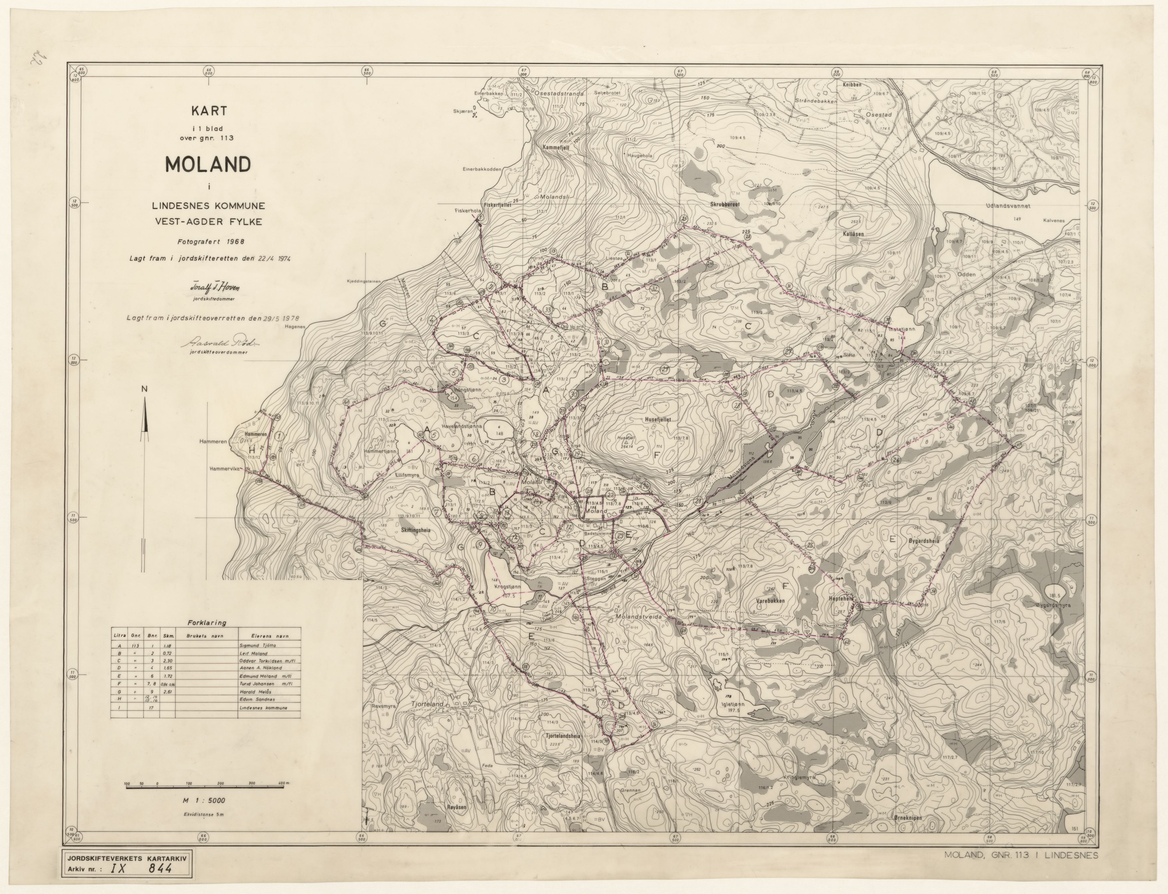 Jordskifteverkets kartarkiv, RA/S-3929/T, 1859-1988, s. 1093