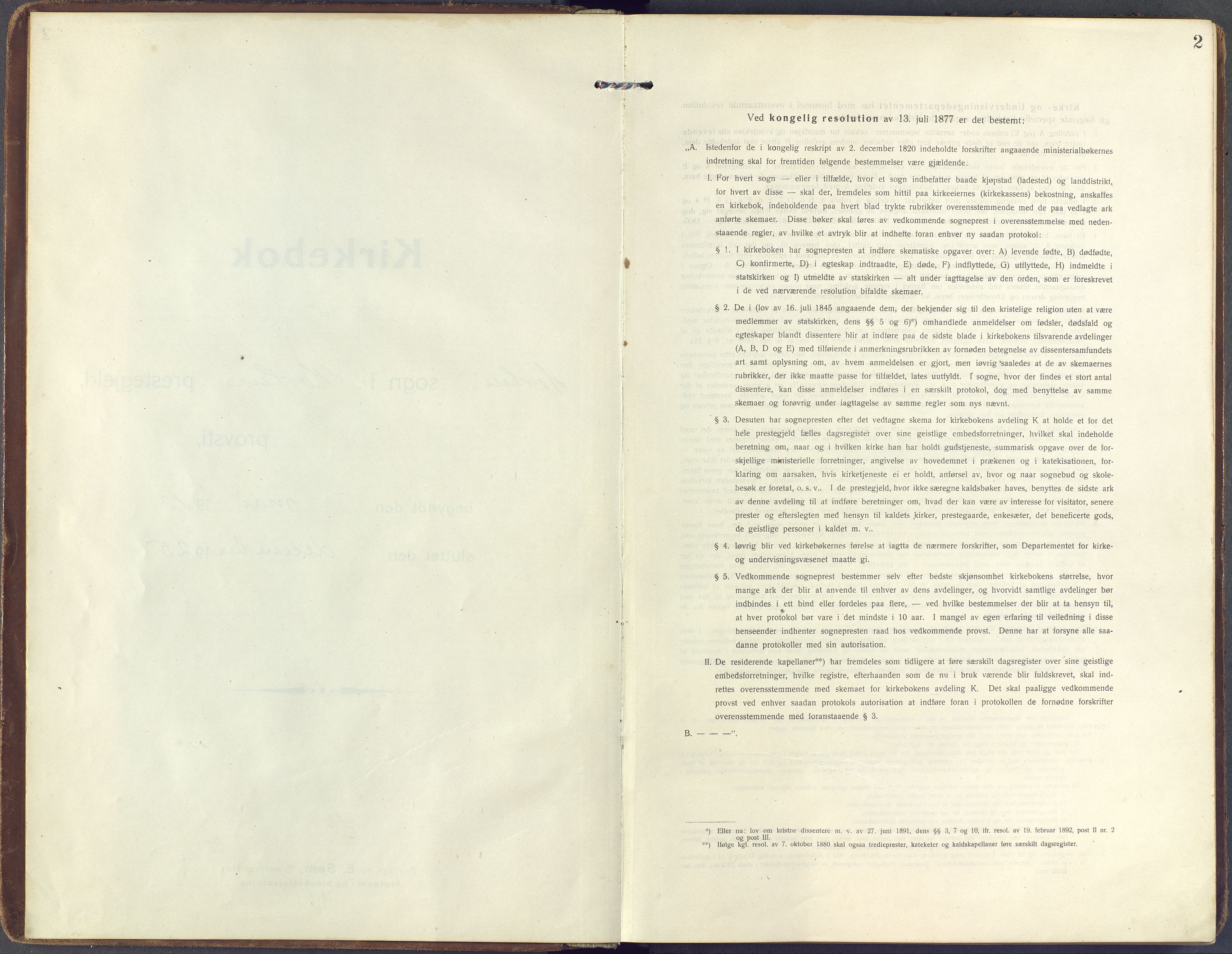 Horten kirkebøker, AV/SAKO-A-348/F/Fa/L0010: Ministerialbok nr. 10, 1913-1925, s. 2