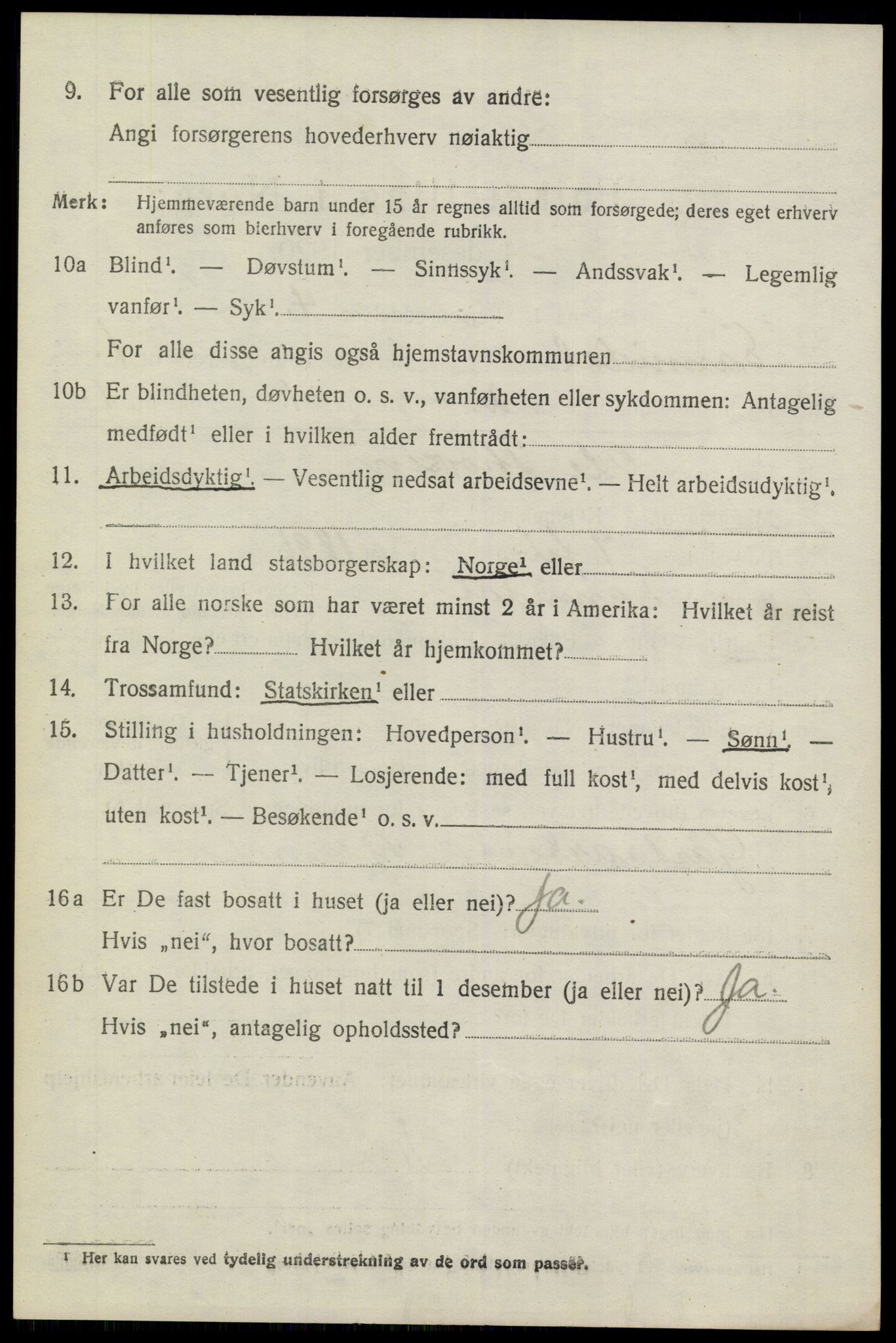 SAKO, Folketelling 1920 for 0816 Sannidal herred, 1920, s. 1048