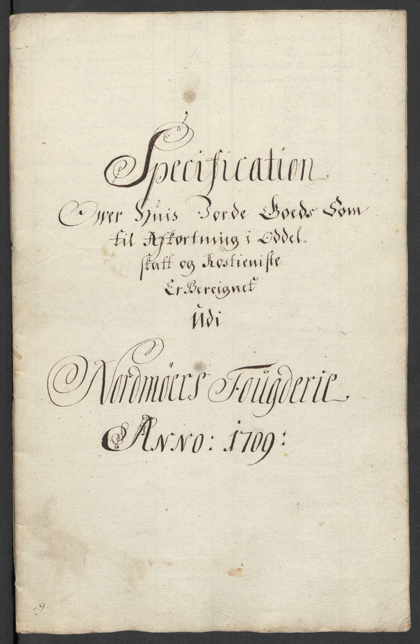 Rentekammeret inntil 1814, Reviderte regnskaper, Fogderegnskap, AV/RA-EA-4092/R56/L3744: Fogderegnskap Nordmøre, 1709-1710, s. 127