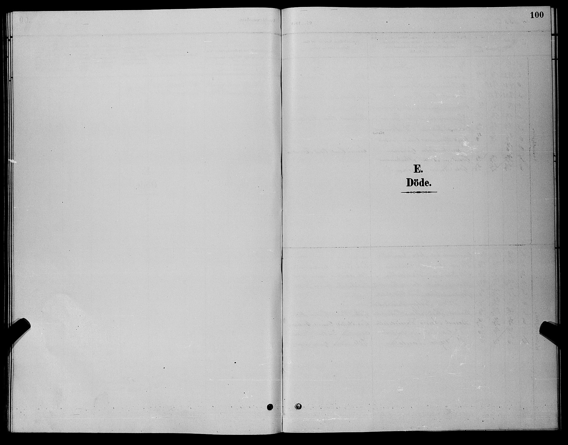 Nord-Audnedal sokneprestkontor, AV/SAK-1111-0032/F/Fb/Fba/L0003: Klokkerbok nr. B 3, 1881-1900, s. 100