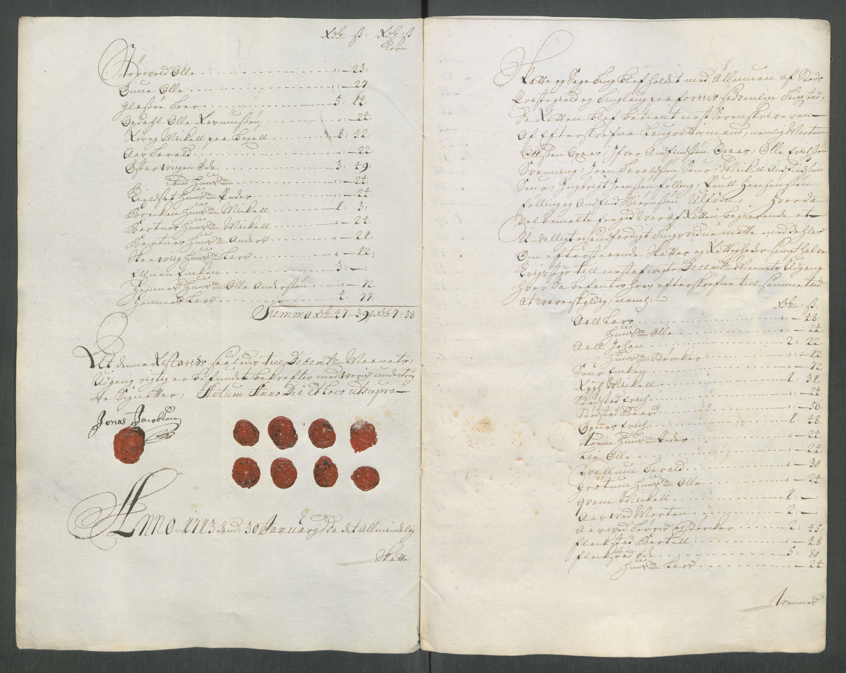 Rentekammeret inntil 1814, Reviderte regnskaper, Fogderegnskap, RA/EA-4092/R63/L4320: Fogderegnskap Inderøy, 1712, s. 360