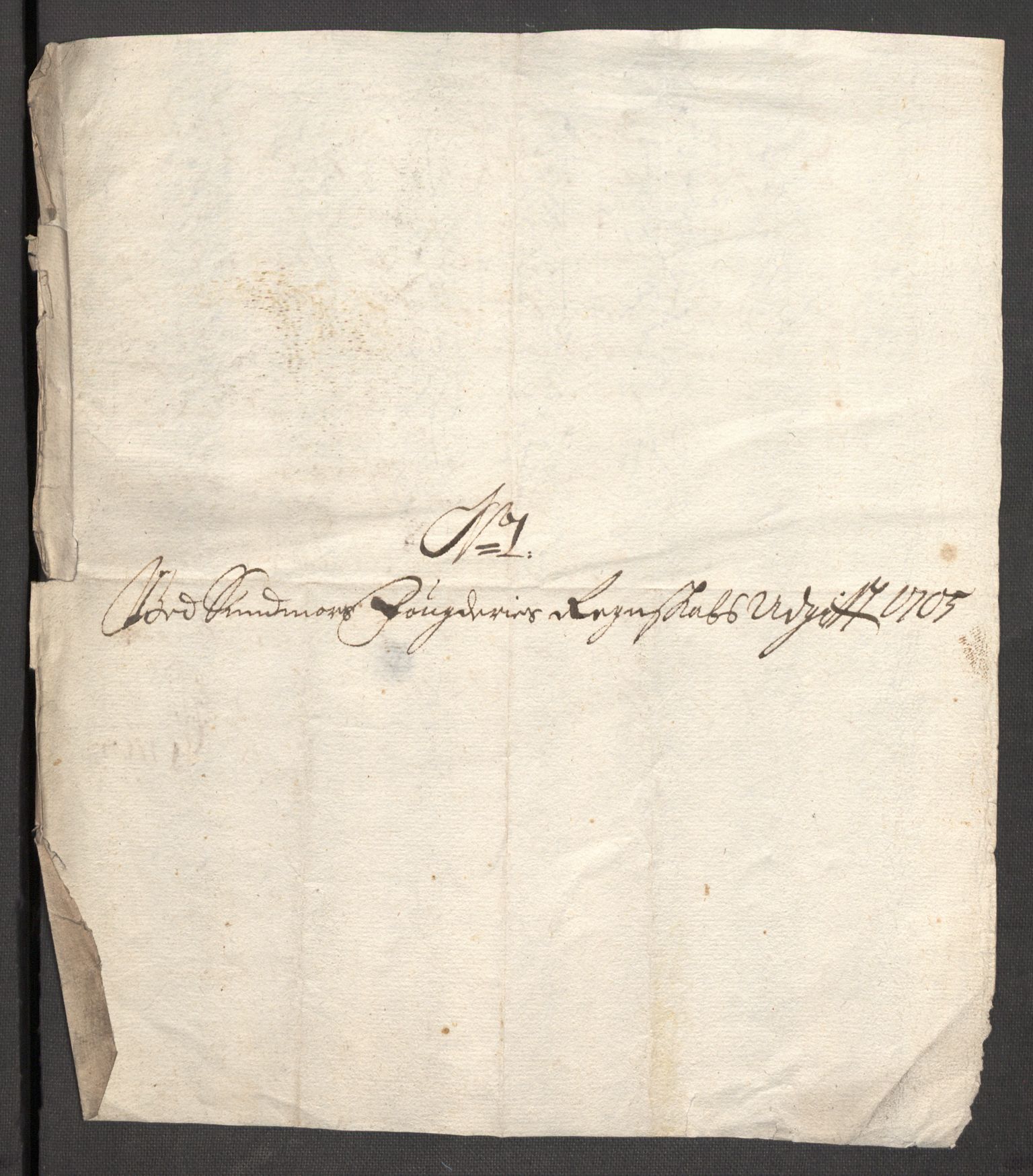 Rentekammeret inntil 1814, Reviderte regnskaper, Fogderegnskap, RA/EA-4092/R54/L3560: Fogderegnskap Sunnmøre, 1704-1705, s. 435