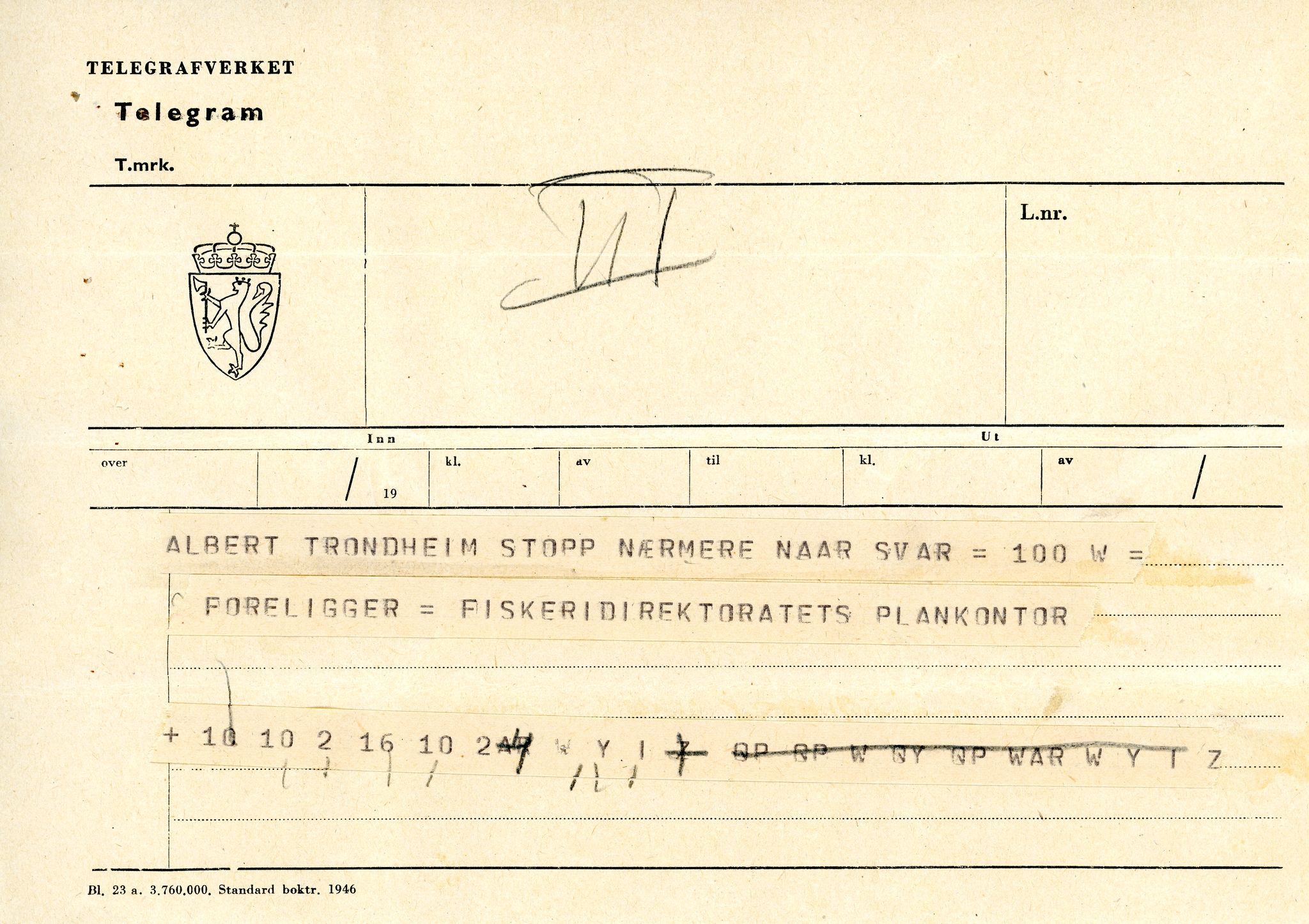 Vardø Fiskersamvirkelag, VAMU/A-0037/D/Da/L0005: Korrespondanse Ma-Re, 1947-1950