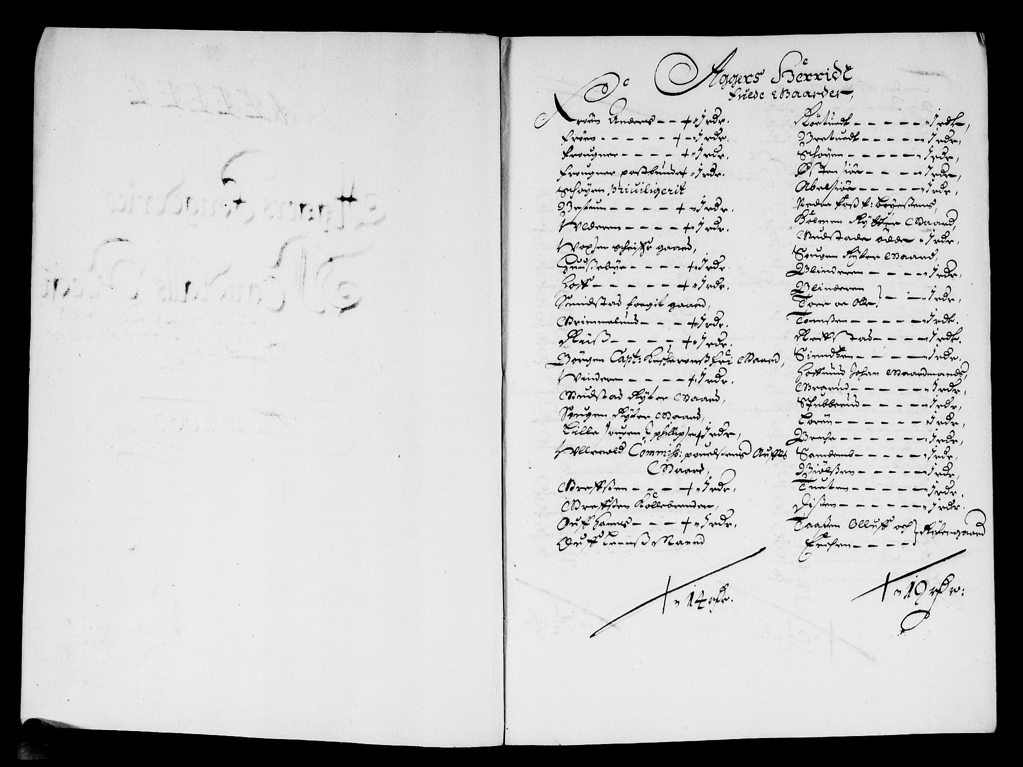 Rentekammeret inntil 1814, Reviderte regnskaper, Stiftamtstueregnskaper, Landkommissariatet på Akershus og Akershus stiftamt, RA/EA-5869/R/Ra/L0018: Landkommissariatet på Akershus, 1663