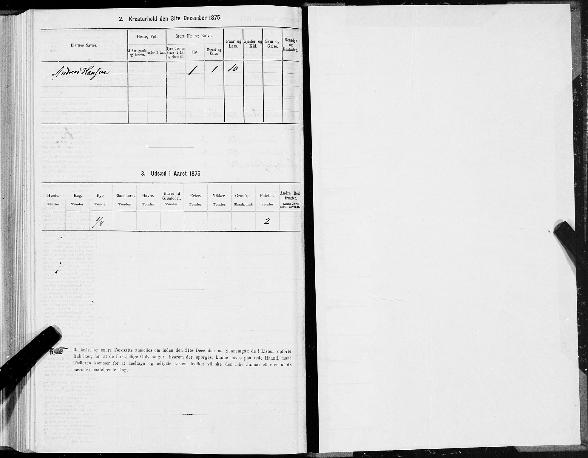 SAT, Folketelling 1875 for 1836P Rødøy prestegjeld, 1875