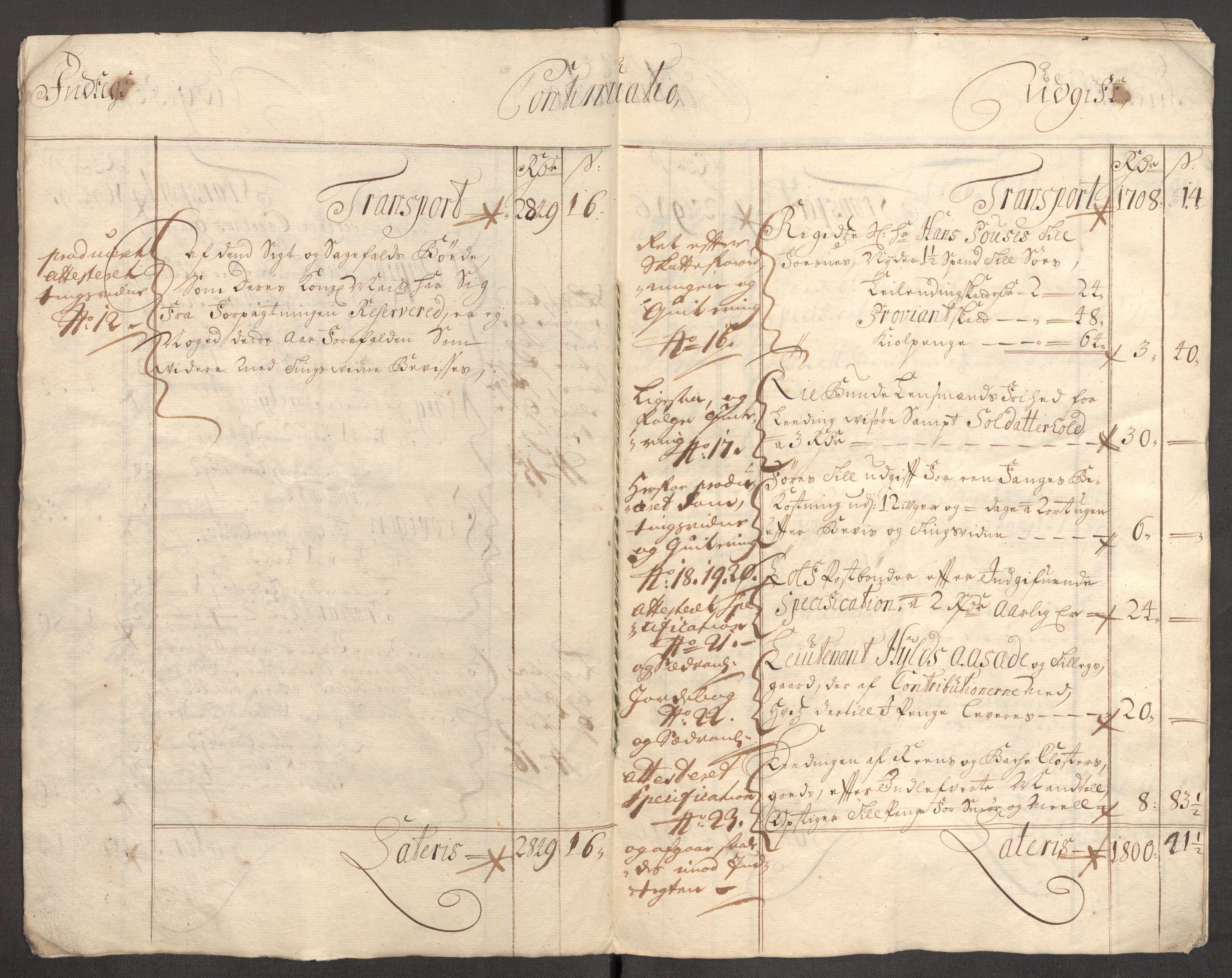 Rentekammeret inntil 1814, Reviderte regnskaper, Fogderegnskap, AV/RA-EA-4092/R64/L4429: Fogderegnskap Namdal, 1705-1706, s. 7