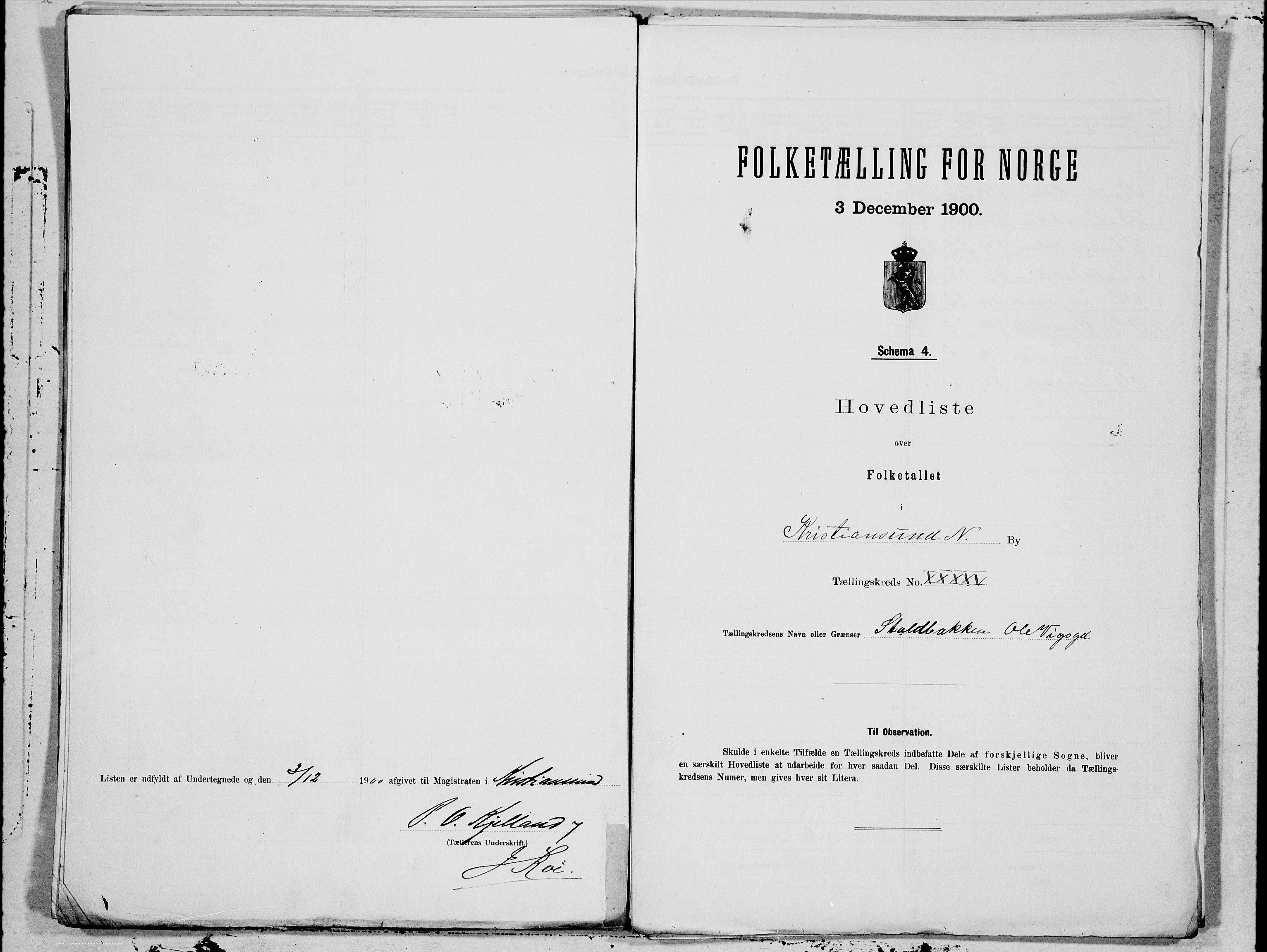 SAT, Folketelling 1900 for 1503 Kristiansund kjøpstad, 1900, s. 90