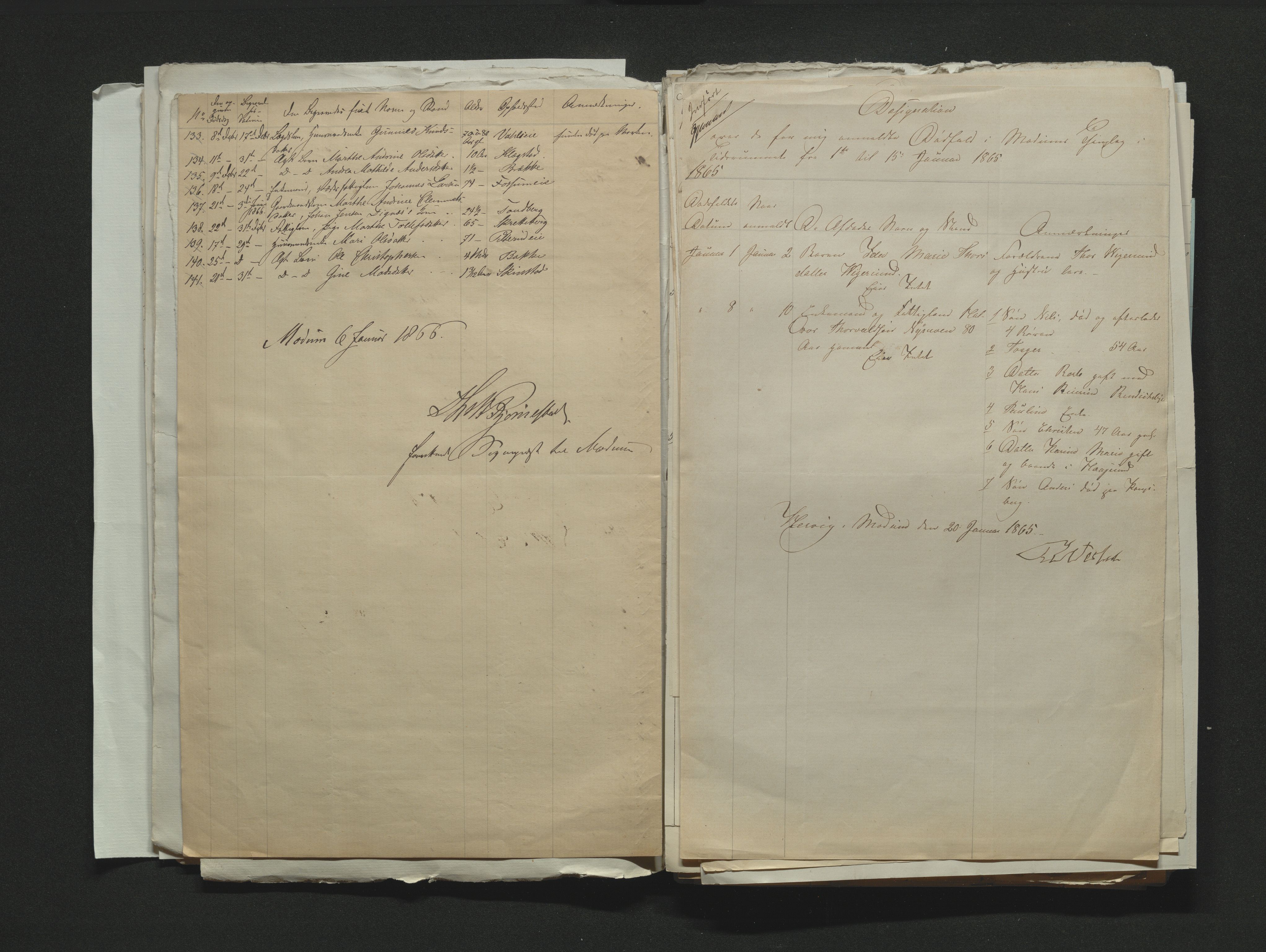 Eiker, Modum og Sigdal sorenskriveri, AV/SAKO-A-123/H/Ha/Hab/L0011: Dødsfallsmeldinger, 1862-1865, s. 567