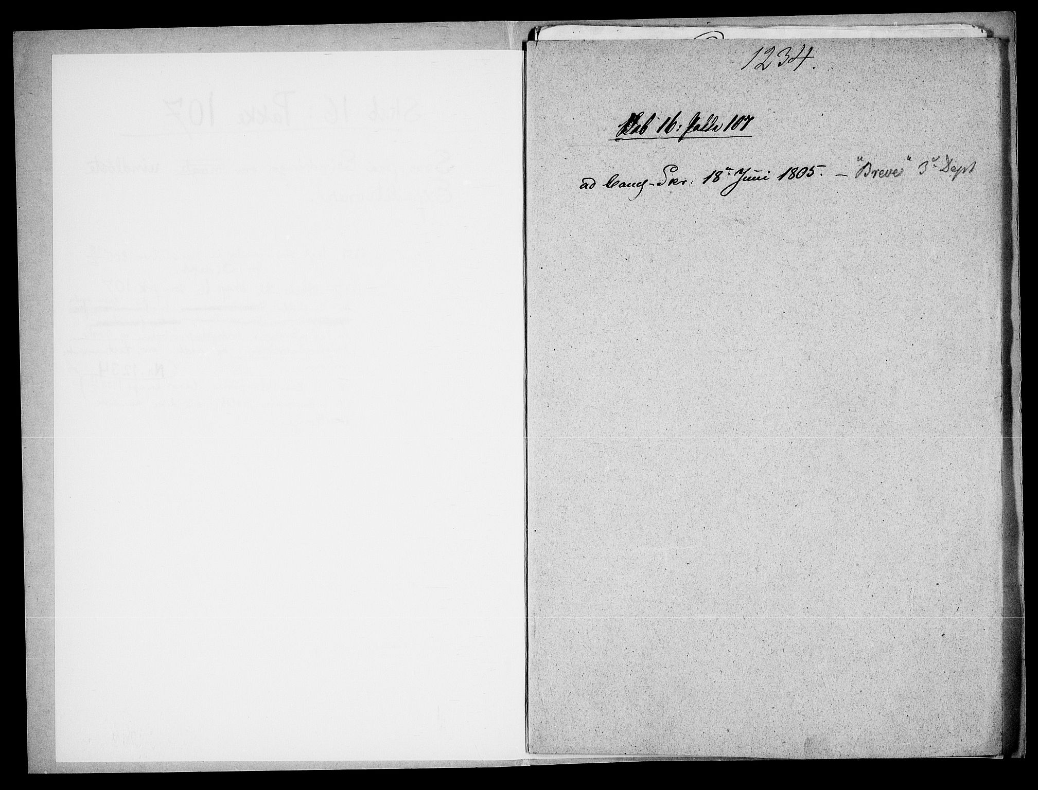 Danske Kanselli, Skapsaker, AV/RA-EA-4061/F/L0132: Skap 16, pakke 102-119, 1591-1810, s. 235