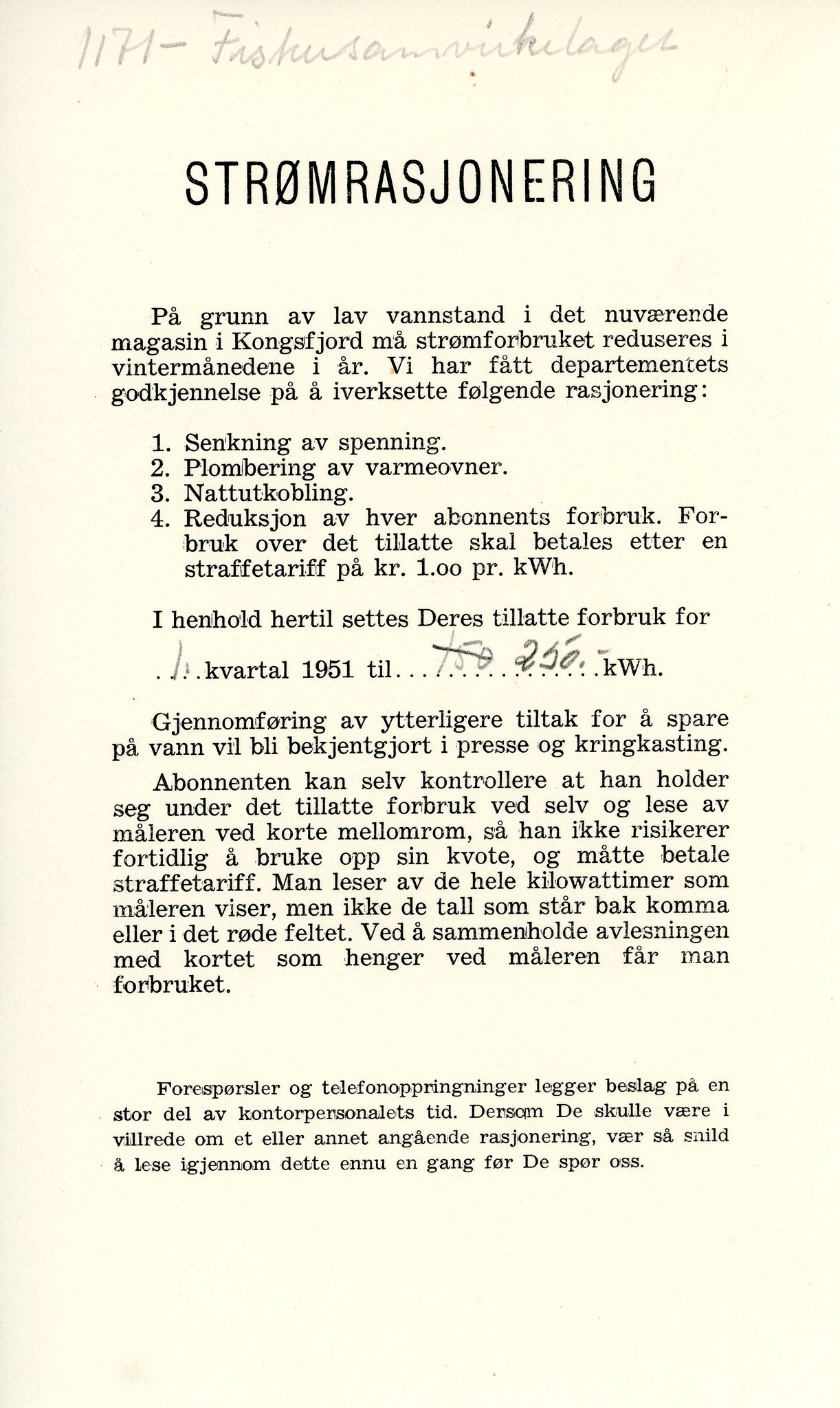 Vardø Fiskersamvirkelag, VAMU/A-0037/D/Da/L0008: Korrespondanse Tr-År, 1947-1950