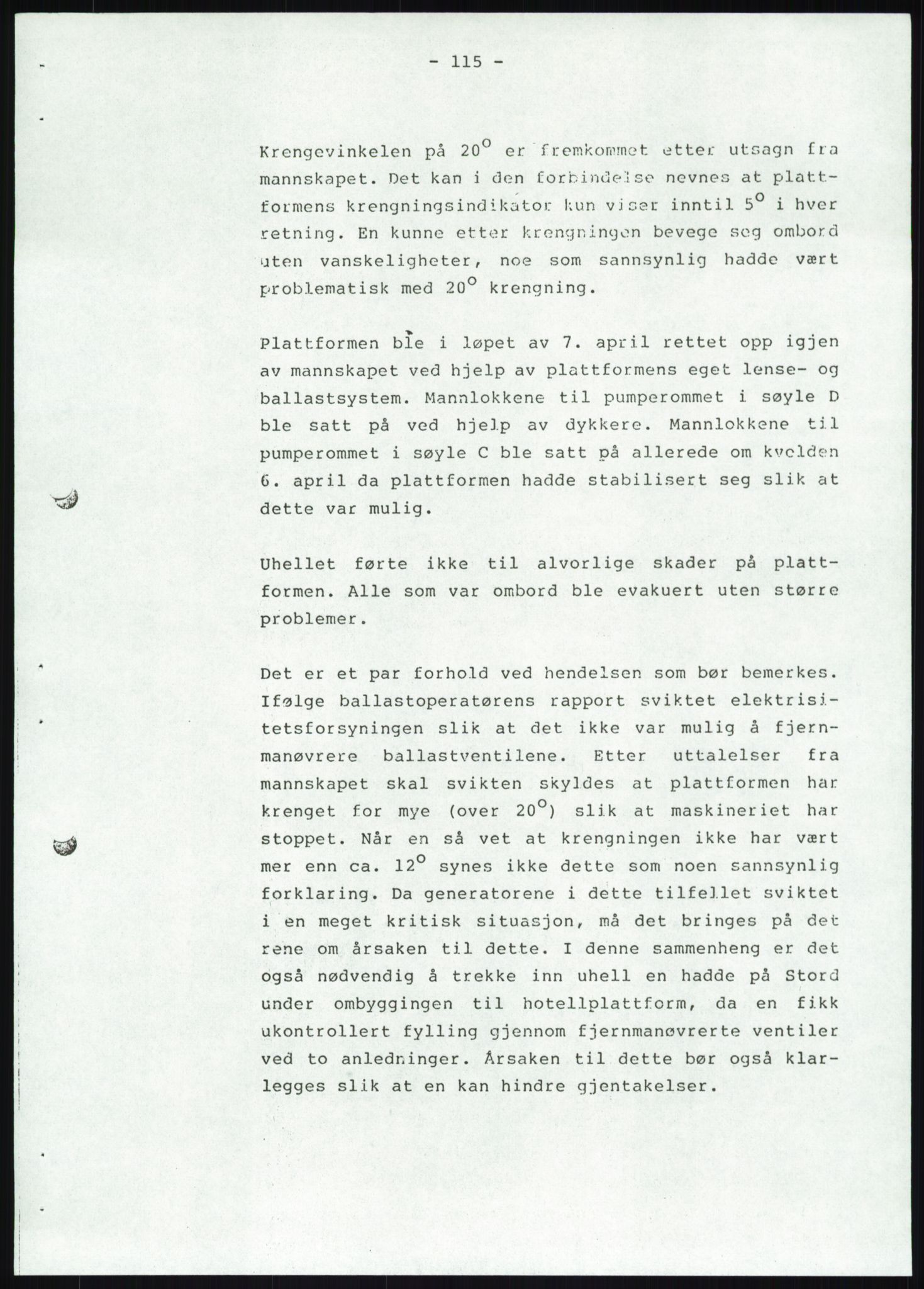 Justisdepartementet, Granskningskommisjonen ved Alexander Kielland-ulykken 27.3.1980, AV/RA-S-1165/D/L0019: S Værforhold (Doku.liste + S1-S5 av 5)/ T (T1-T2)/ U Stabilitet (Doku.liste + U1-U5 av 5), 1980-1981, s. 941