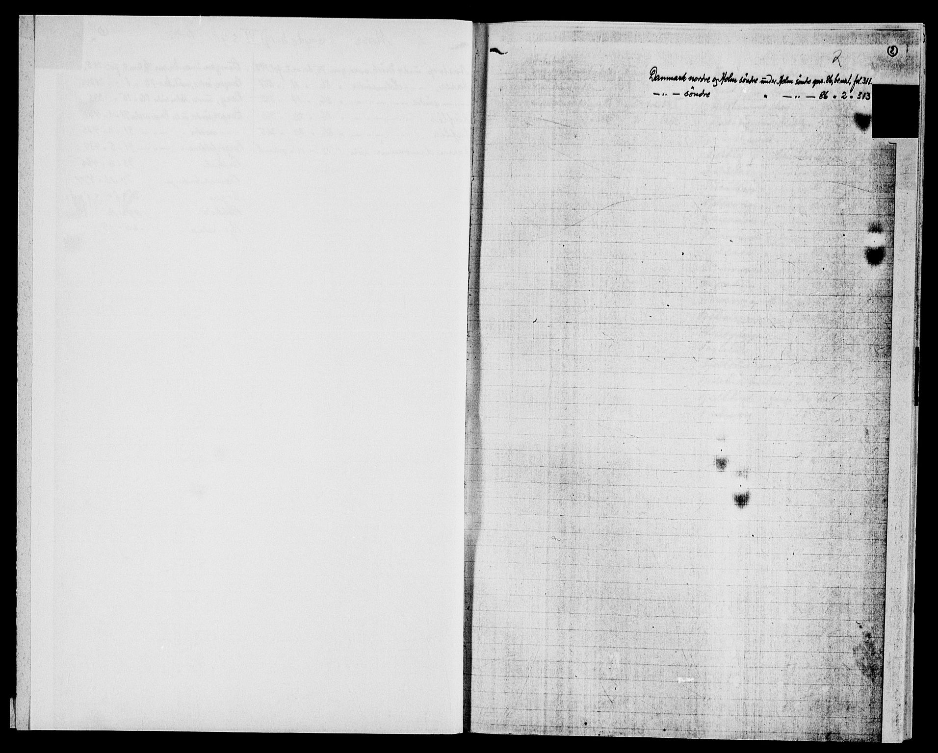 Moss sorenskriveri, SAO/A-10168: Panteregister nr. VI 3, 1779-1957, s. 2