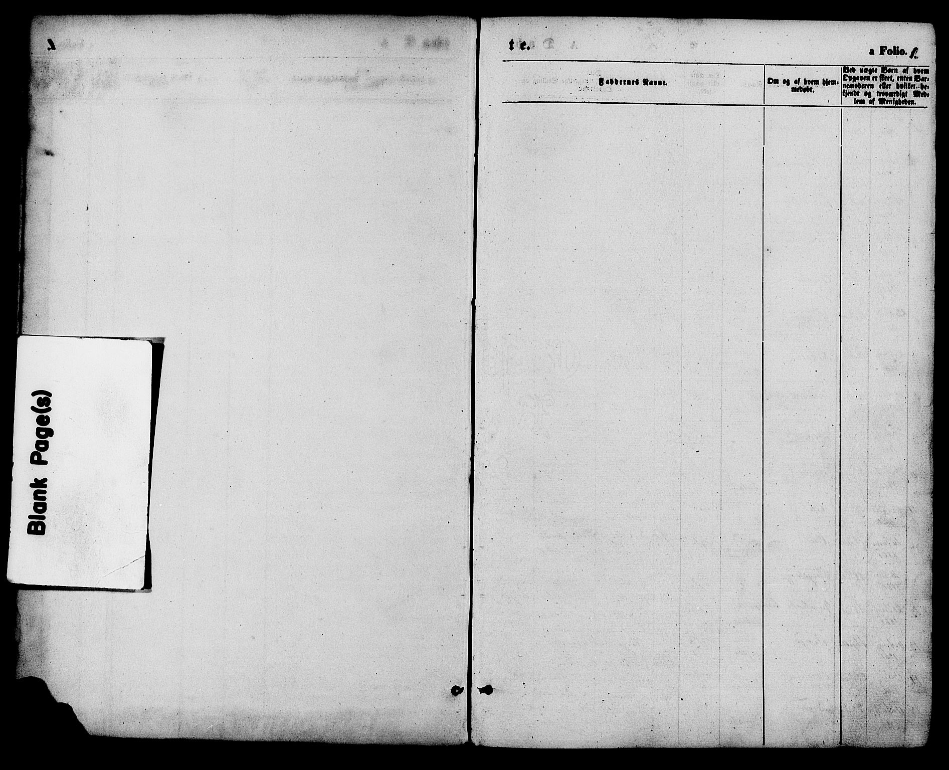Herefoss sokneprestkontor, SAK/1111-0019/F/Fa/Faa/L0002: Ministerialbok nr. A 2, 1861-1886, s. 1
