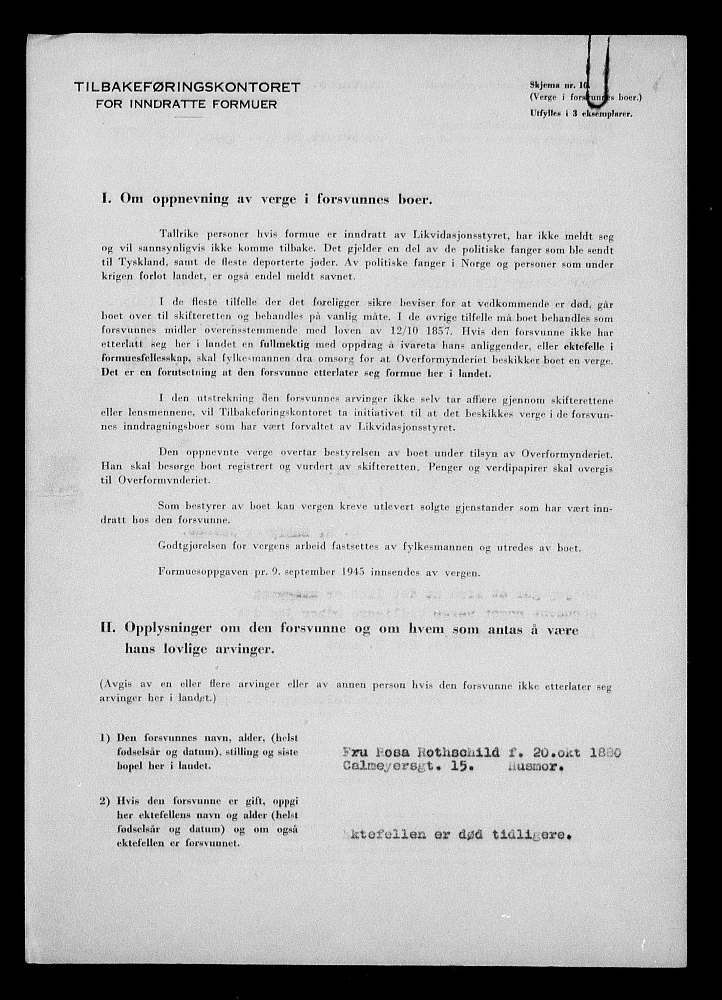 Justisdepartementet, Tilbakeføringskontoret for inndratte formuer, AV/RA-S-1564/H/Hc/Hcc/L0975: --, 1945-1947, s. 5