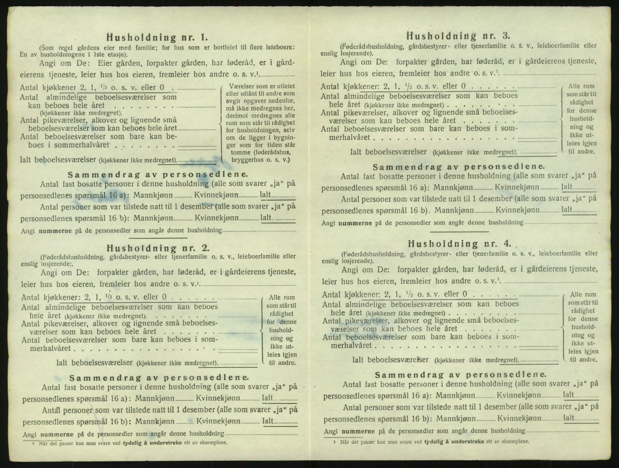 SAK, Folketelling 1920 for 0941 Bykle herred, 1920, s. 74