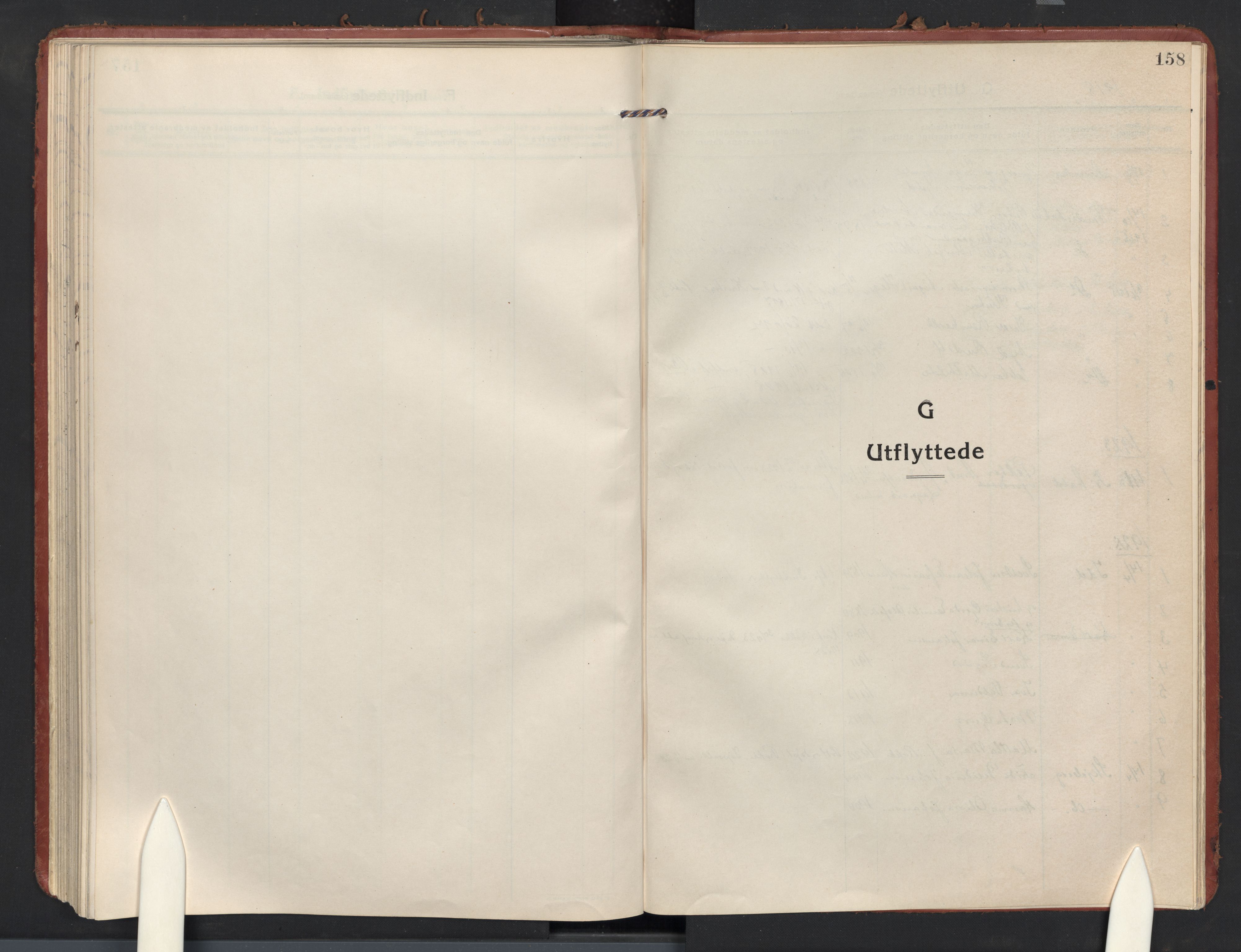 Berg prestekontor Kirkebøker, AV/SAO-A-10902/F/Fc/L0004: Ministerialbok nr. III 4, 1917-1939, s. 158