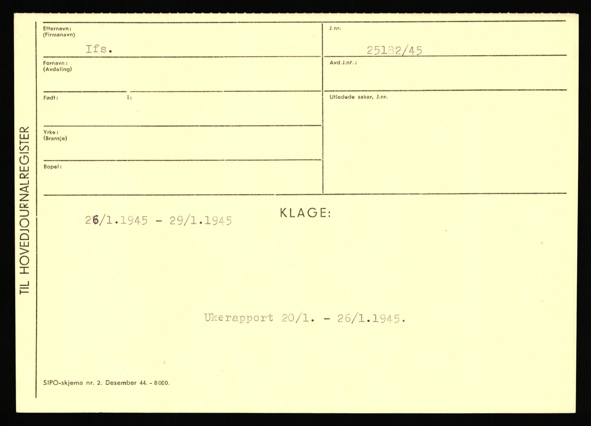 Statspolitiet - Hovedkontoret / Osloavdelingen, AV/RA-S-1329/C/Ca/L0007: Hol - Joelsen, 1943-1945, s. 2064