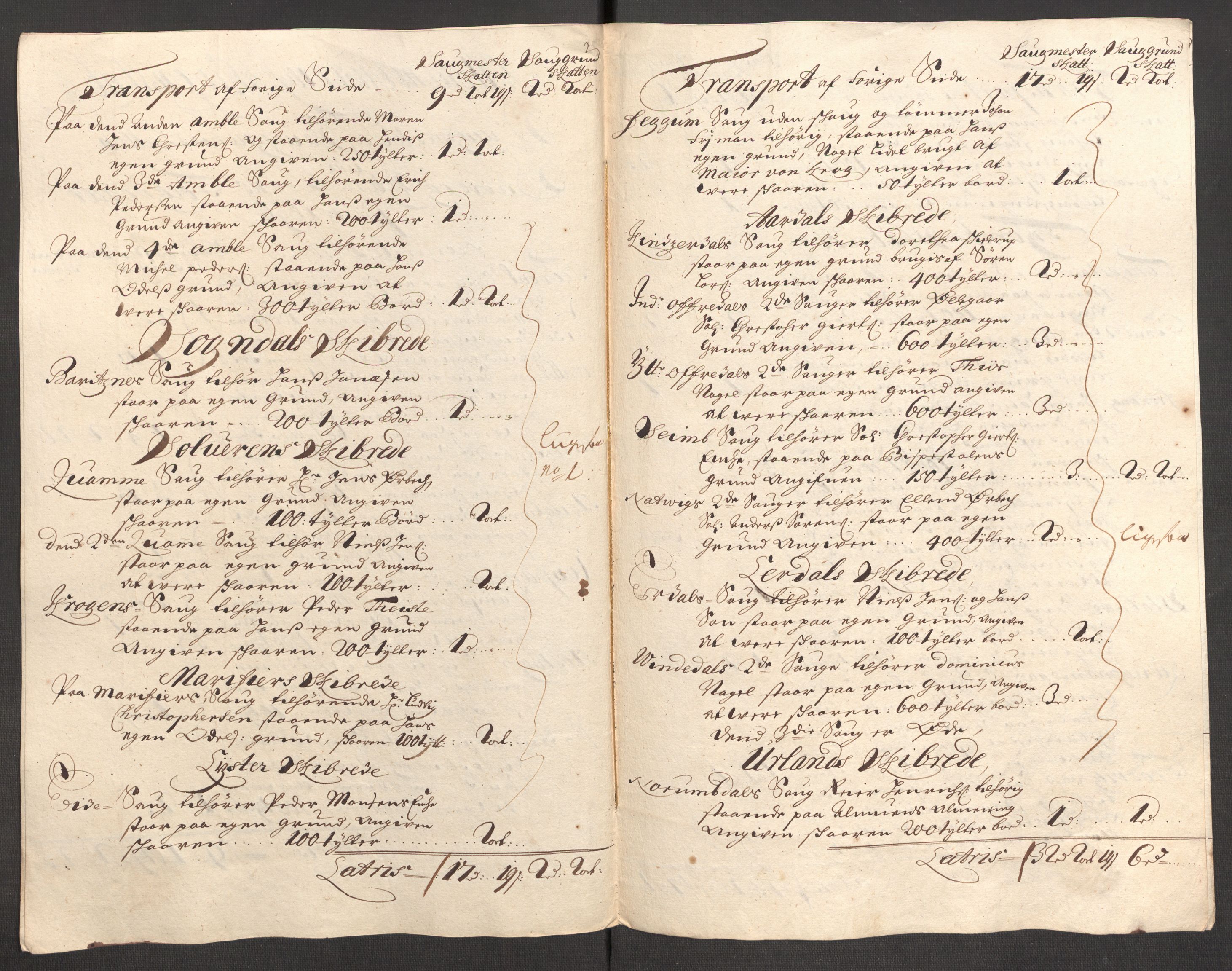 Rentekammeret inntil 1814, Reviderte regnskaper, Fogderegnskap, RA/EA-4092/R52/L3309: Fogderegnskap Sogn, 1696-1697, s. 169