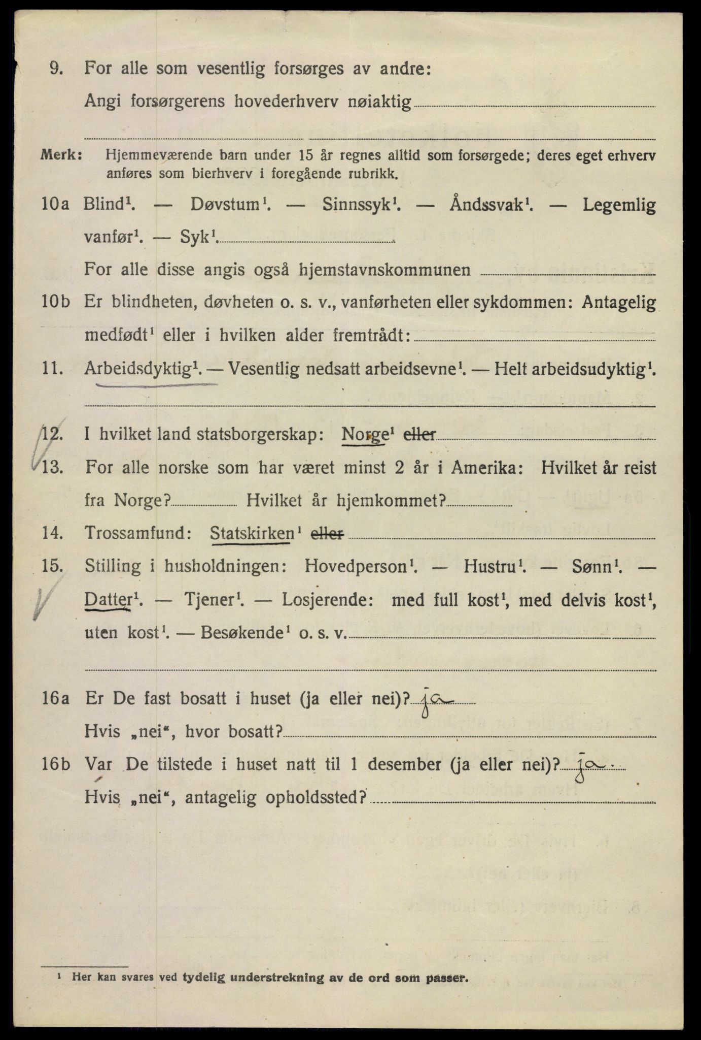 SAO, Folketelling 1920 for 0301 Kristiania kjøpstad, 1920, s. 323486