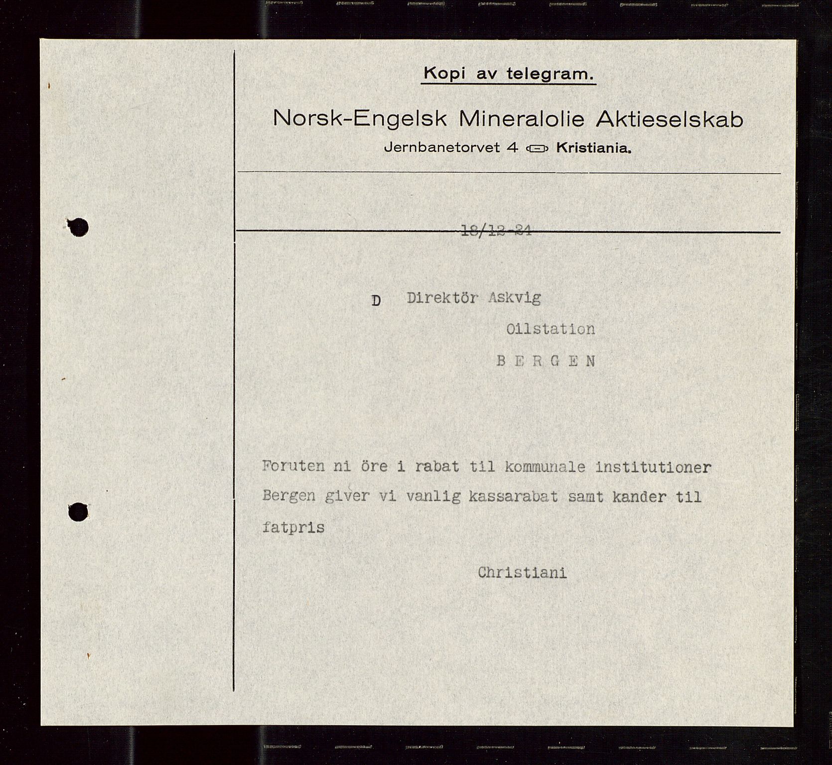 Pa 1521 - A/S Norske Shell, SAST/A-101915/E/Ea/Eaa/L0013: Sjefskorrespondanse, 1924, s. 8