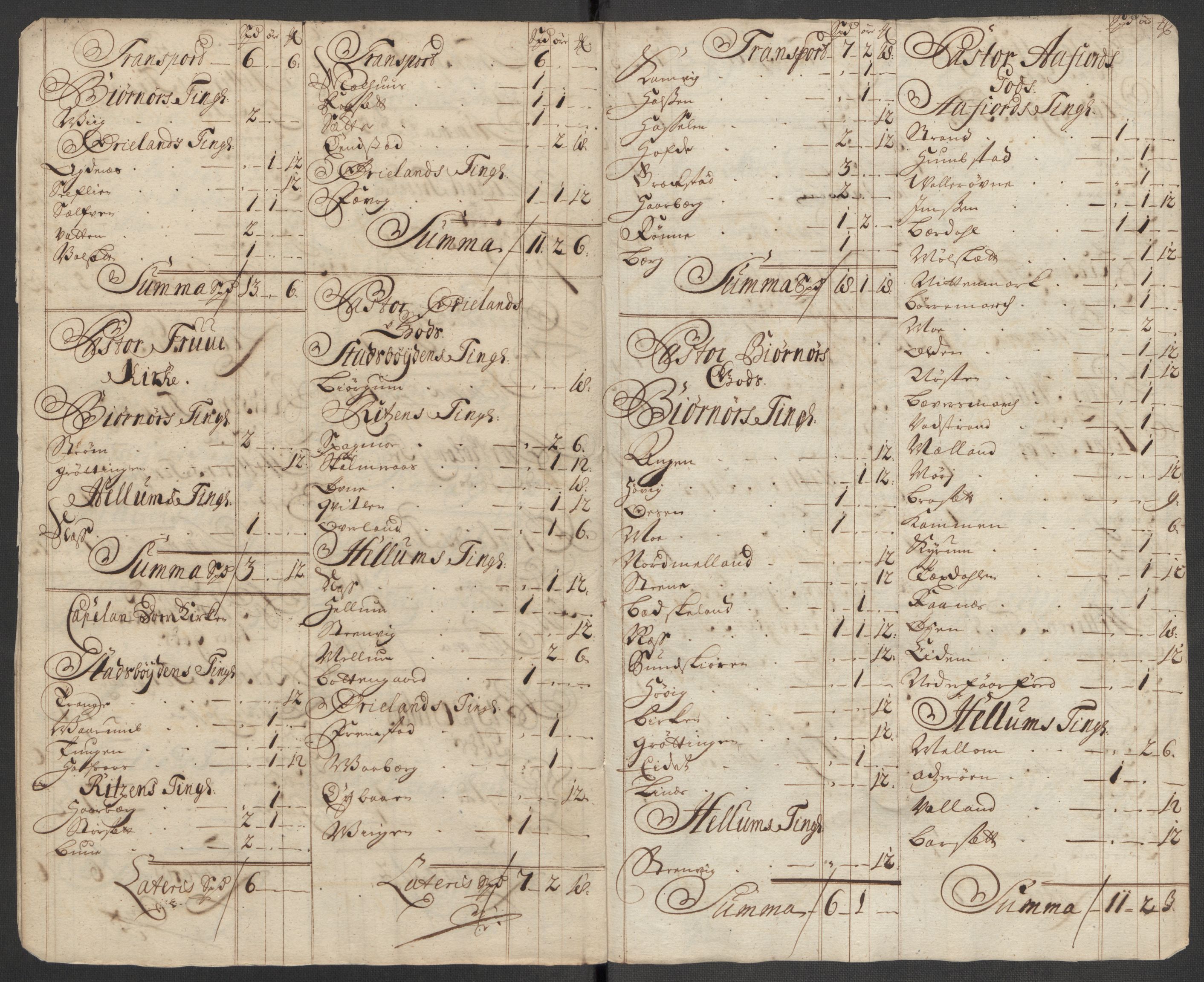 Rentekammeret inntil 1814, Reviderte regnskaper, Fogderegnskap, RA/EA-4092/R57/L3863: Fogderegnskap Fosen, 1715, s. 76