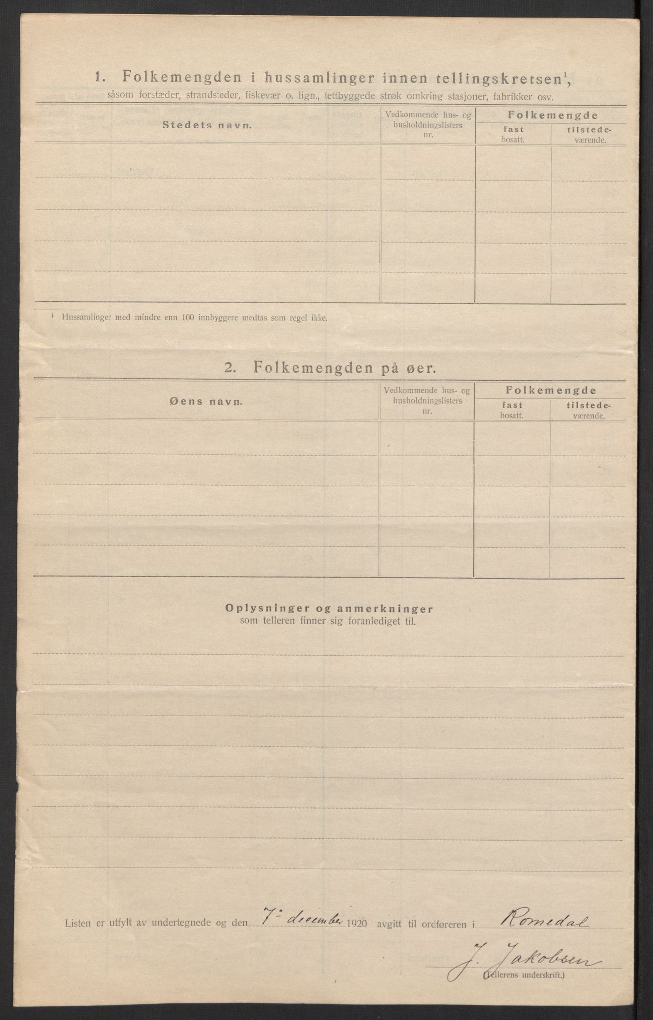 SAH, Folketelling 1920 for 0416 Romedal herred, 1920, s. 51