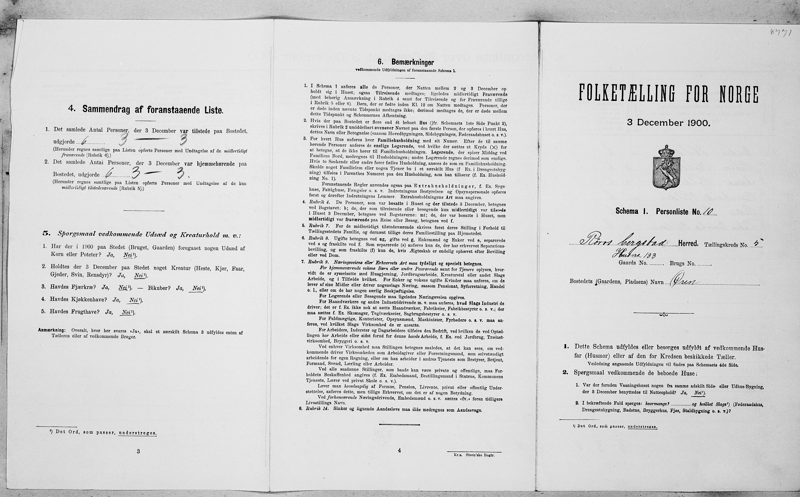 SAT, Folketelling 1900 for 1640 Røros herred, 1900, s. 682