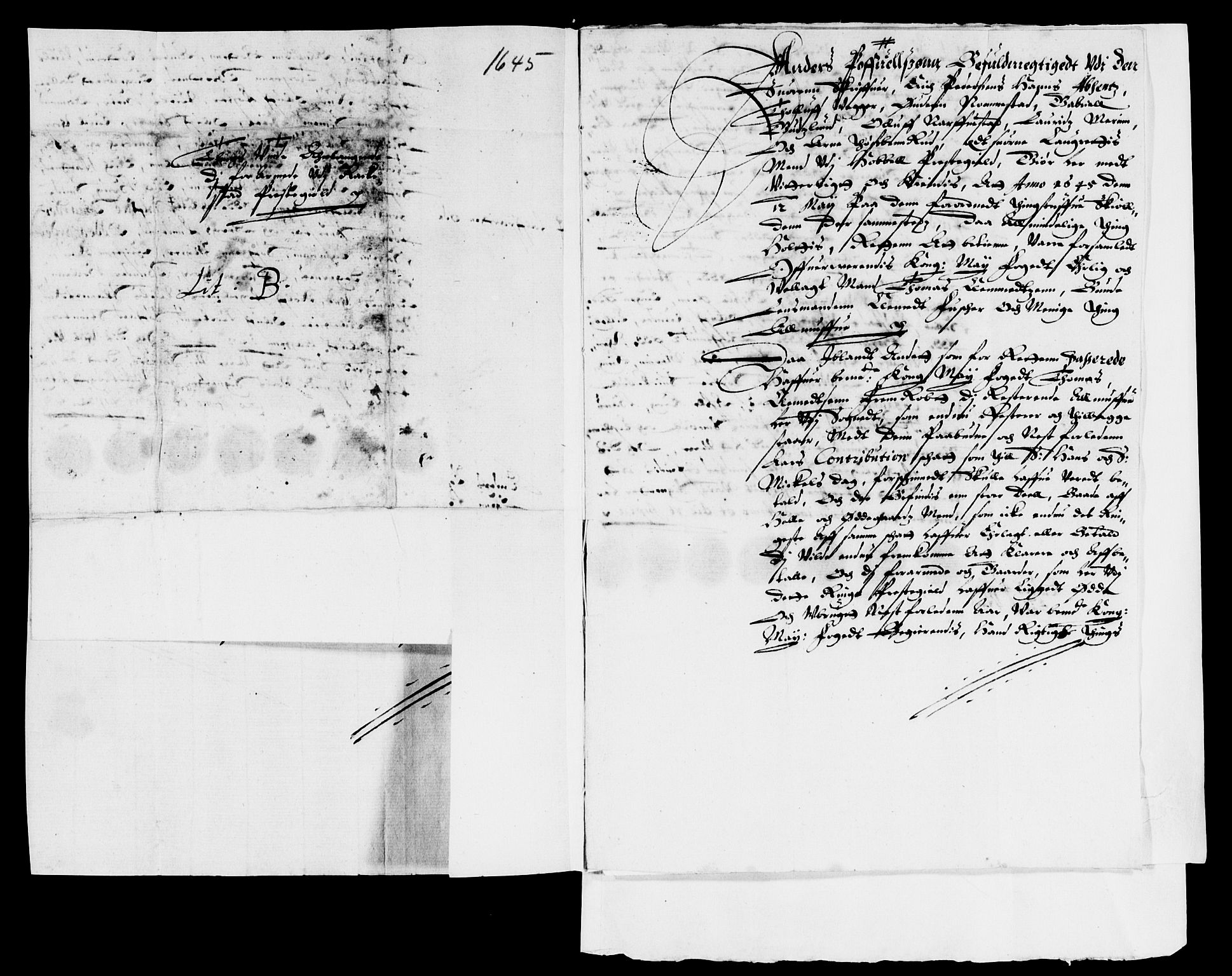 Rentekammeret inntil 1814, Reviderte regnskaper, Lensregnskaper, AV/RA-EA-5023/R/Rb/Rbd/L0005: Maria kirke prosti gods og Rakkestad len, 1641-1651