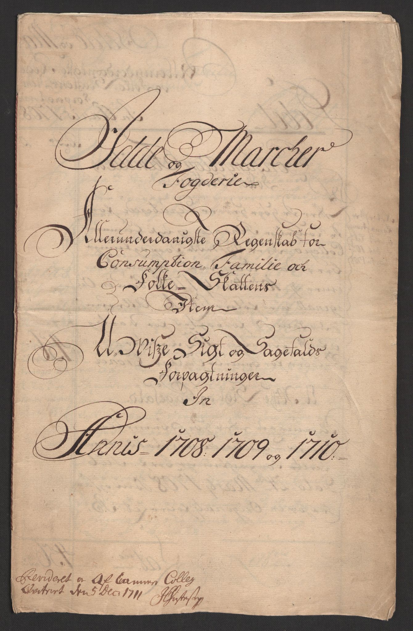 Rentekammeret inntil 1814, Reviderte regnskaper, Fogderegnskap, RA/EA-4092/R01/L0019: Fogderegnskap Idd og Marker, 1710, s. 184