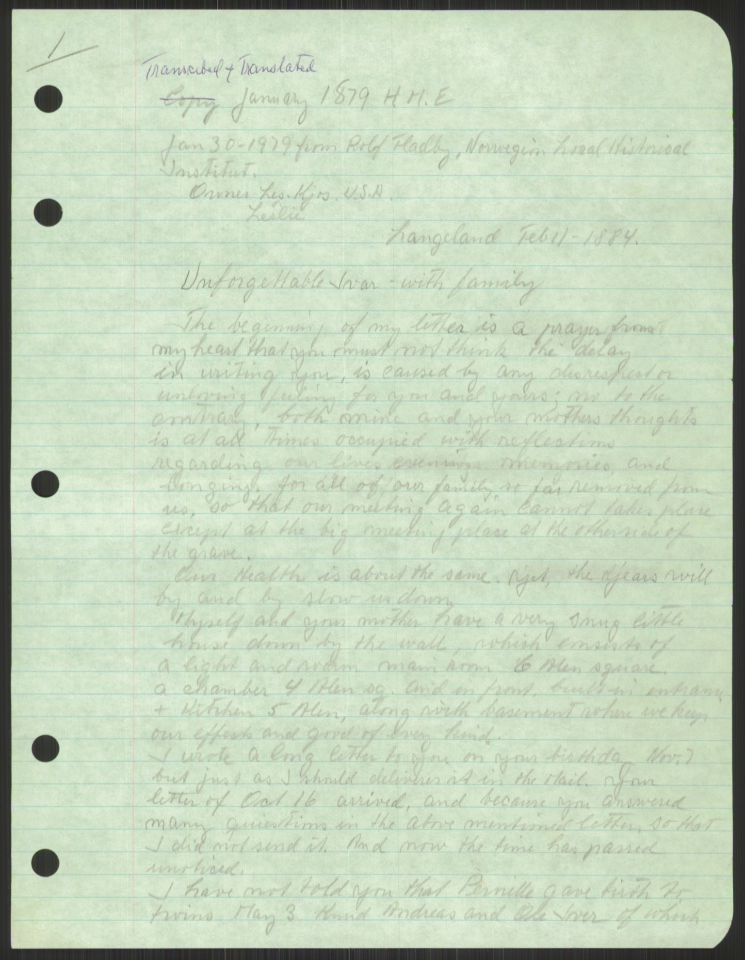 Samlinger til kildeutgivelse, Amerikabrevene, AV/RA-EA-4057/F/L0033: Innlån fra Sogn og Fjordane. Innlån fra Møre og Romsdal, 1838-1914, s. 139