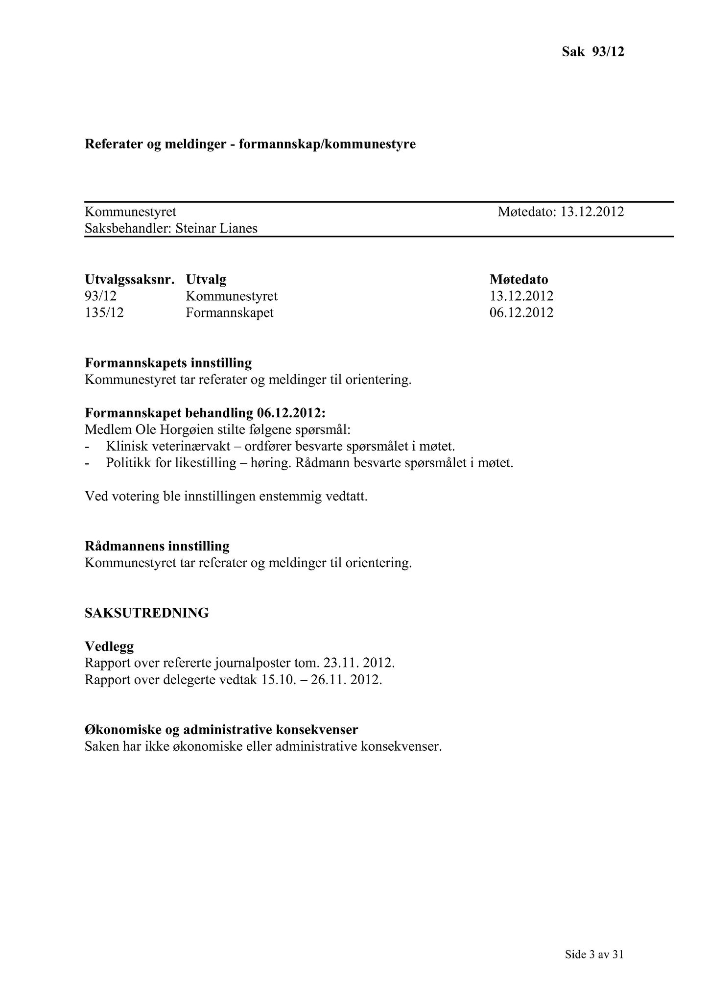 Klæbu Kommune, TRKO/KK/01-KS/L005: Kommunestyret - Møtedokumenter, 2012, s. 1986