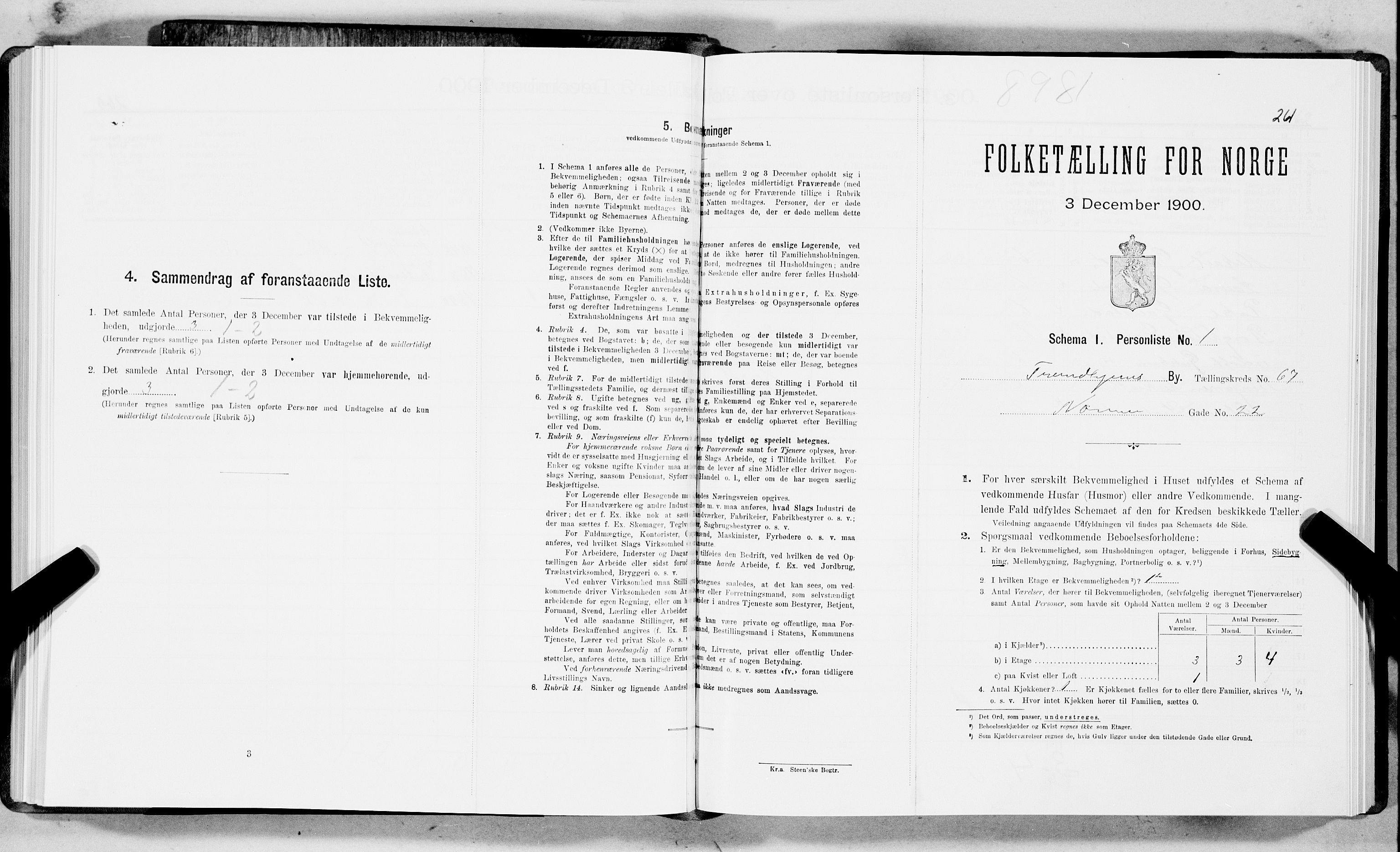 SAT, Folketelling 1900 for 1601 Trondheim kjøpstad, 1900, s. 12035