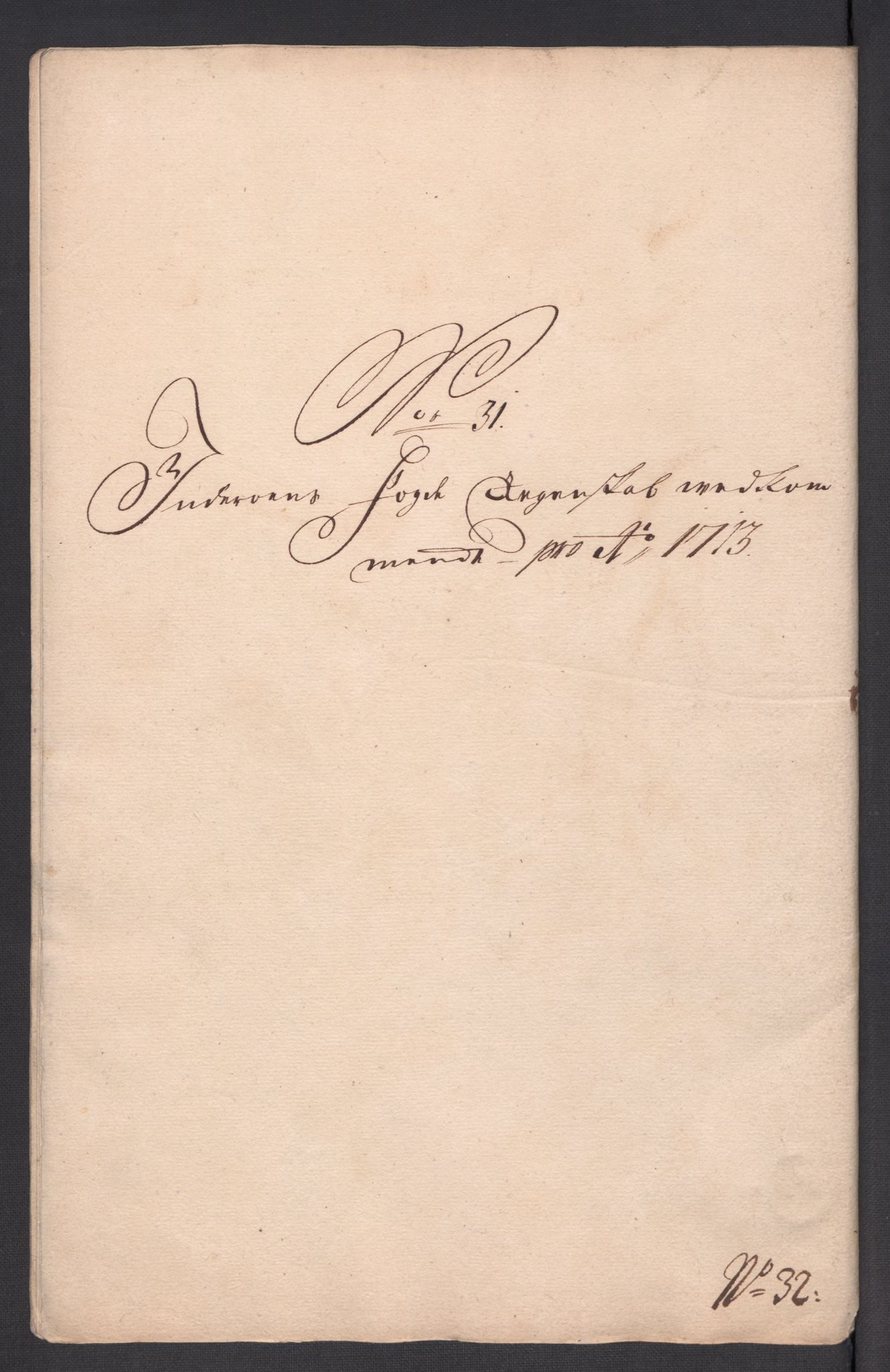 Rentekammeret inntil 1814, Reviderte regnskaper, Fogderegnskap, RA/EA-4092/R63/L4321: Fogderegnskap Inderøy, 1713, s. 291