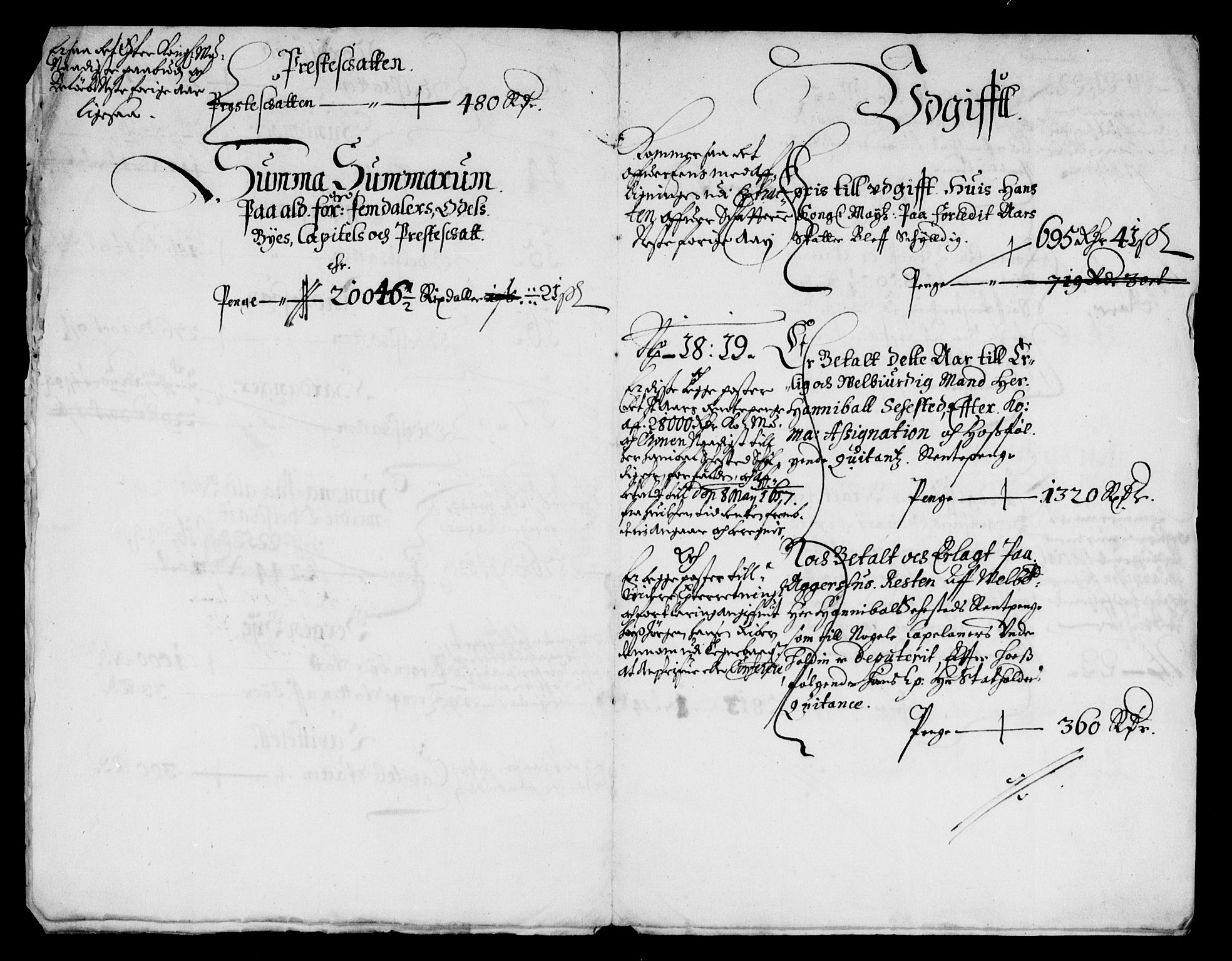 Rentekammeret inntil 1814, Reviderte regnskaper, Lensregnskaper, AV/RA-EA-5023/R/Rb/Rbt/L0135: Bergenhus len, 1656-1657
