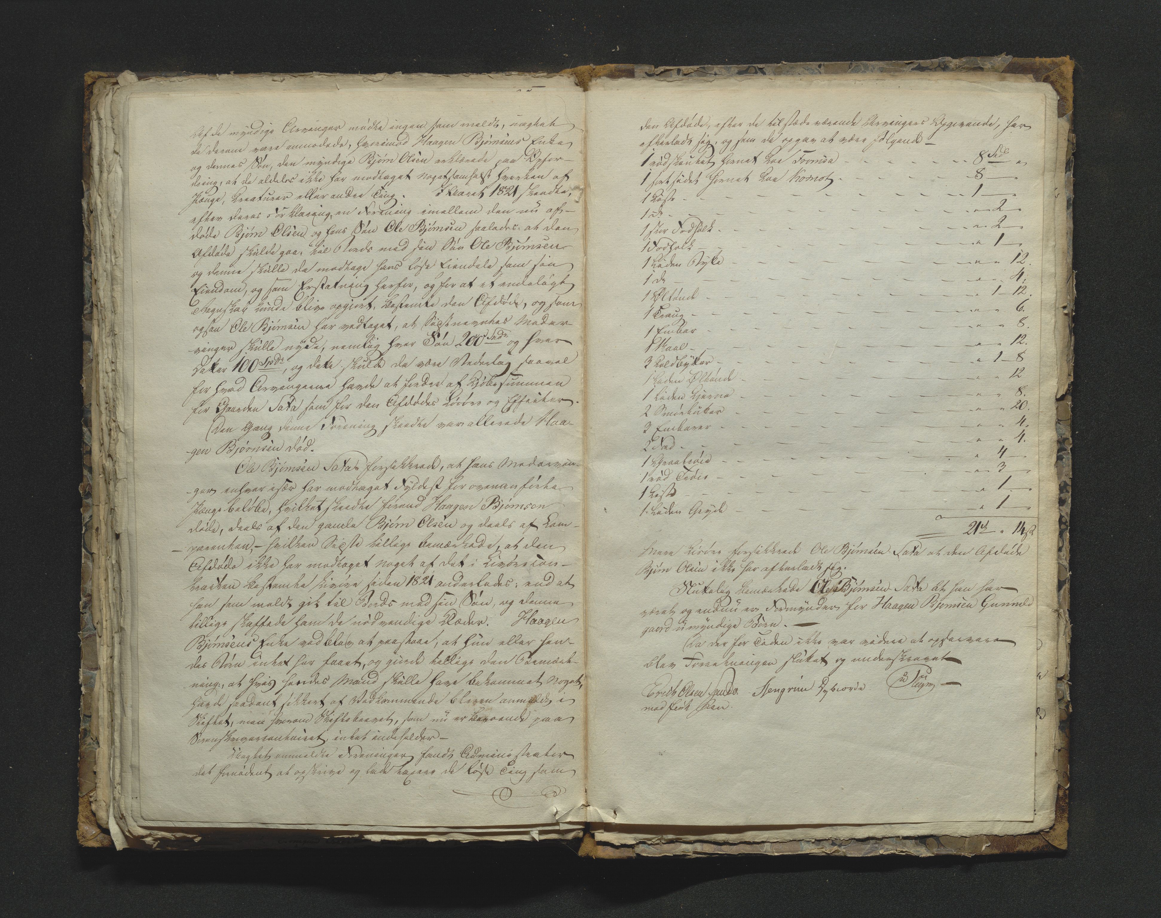 Hallingdal sorenskriveri, SAKO/A-121/H/Hb/Hbb/Hbba/L0002: Skifteregistreringsprotokoll, Sorenskriveriet, 1829