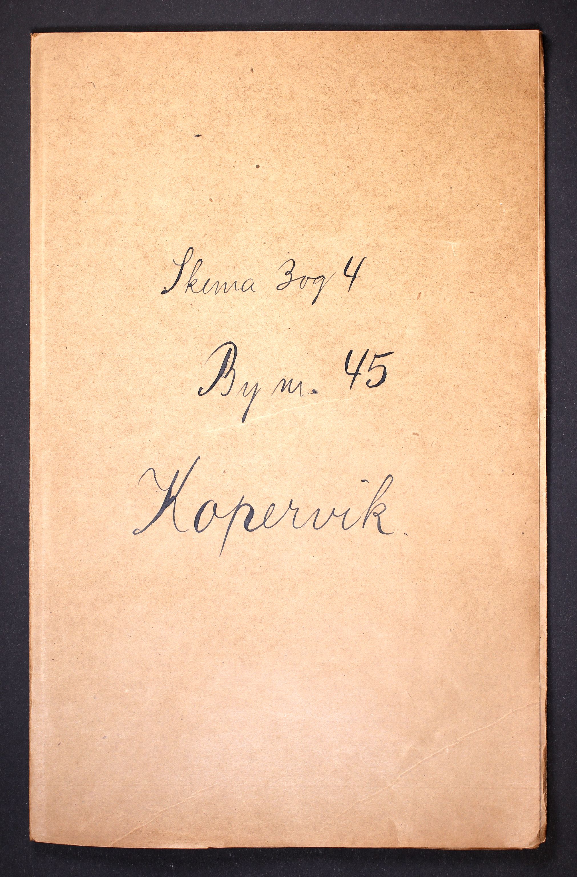 RA, Folketelling 1910 for 1105 Kopervik ladested, 1910, s. 1