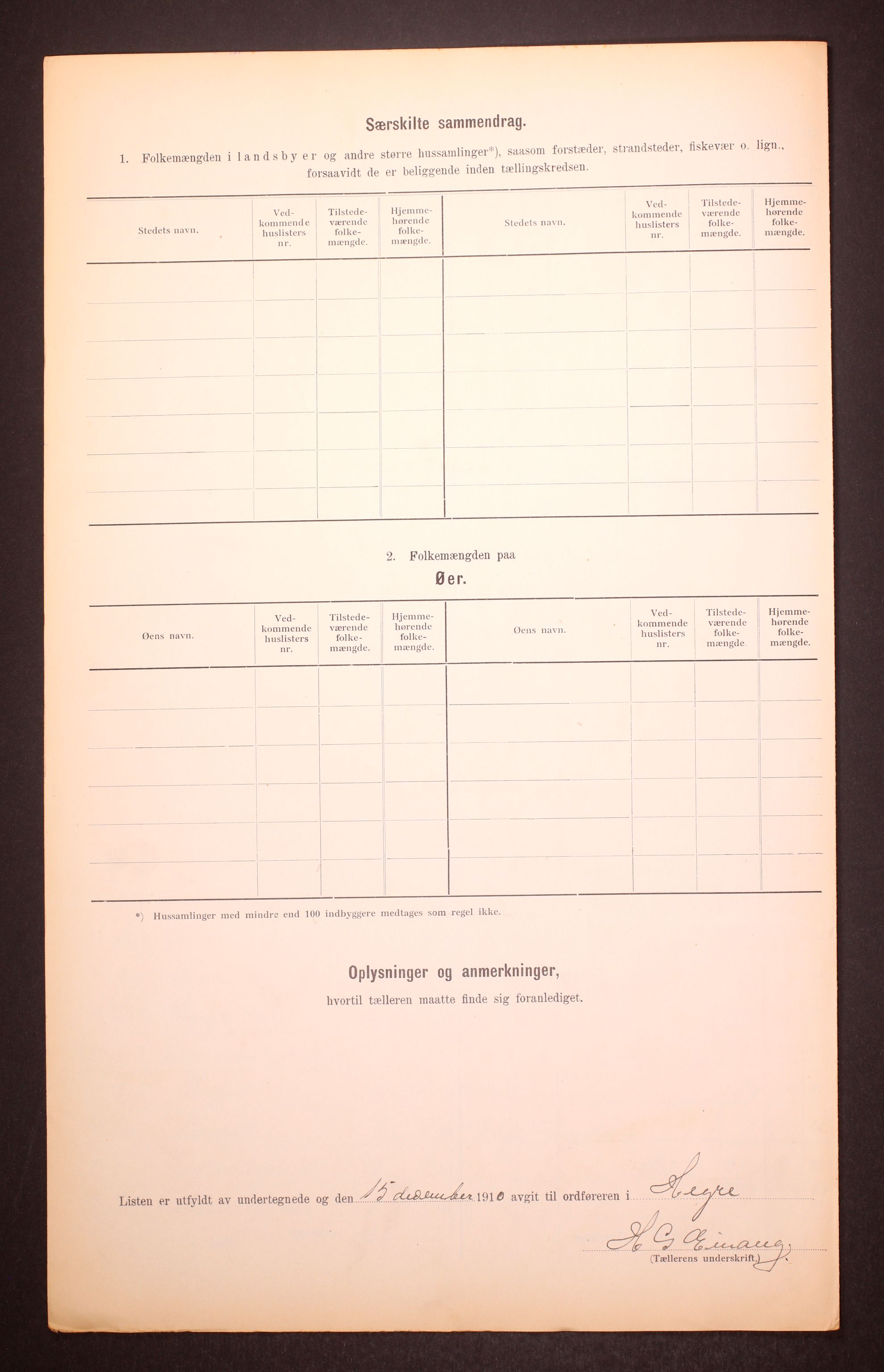 RA, Folketelling 1910 for 1712 Hegra herred, 1910, s. 6