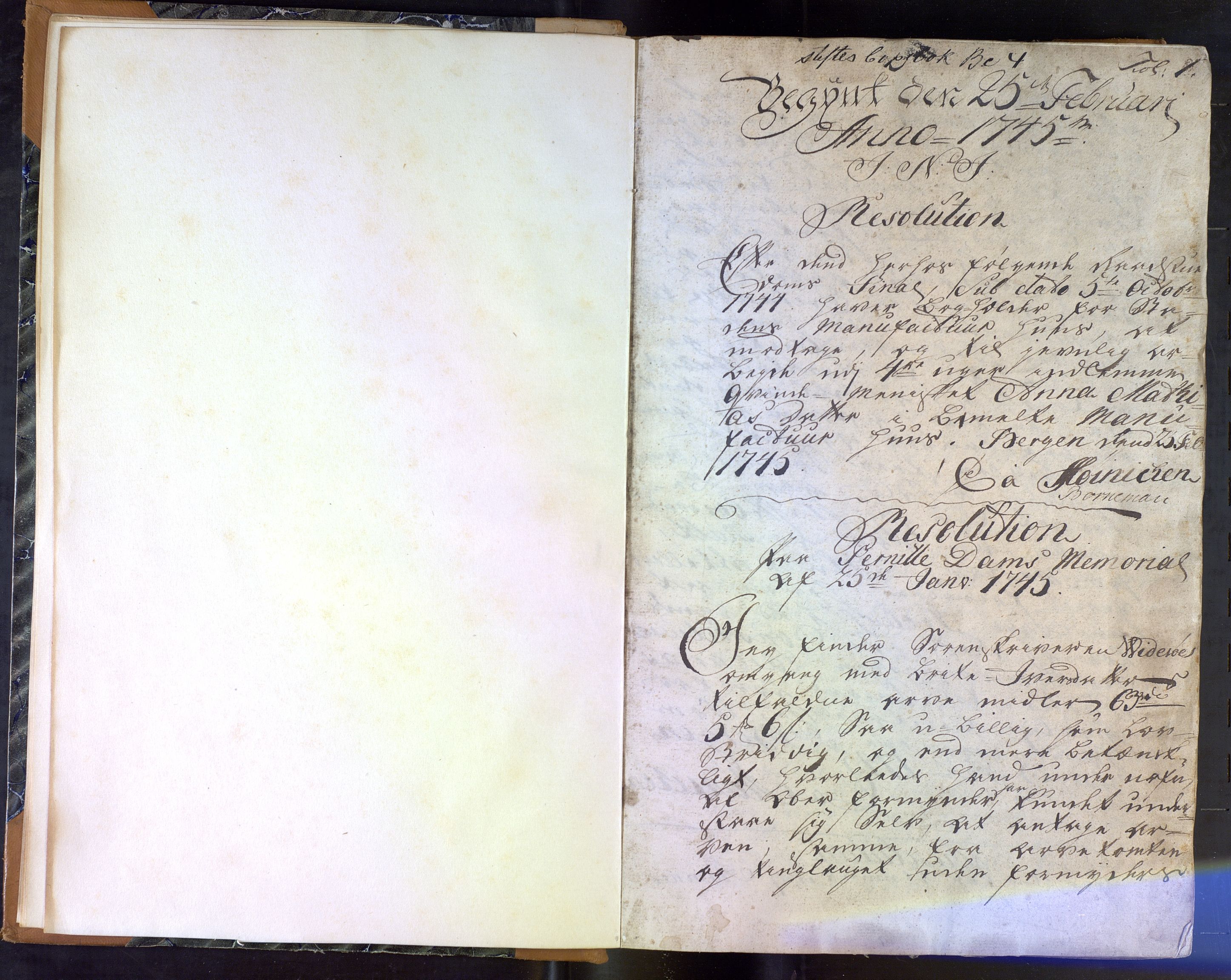 Stiftamtmannen i Bergen, SAB/A-100006/A/Aa/L0024: Lnr.21, 1745-1752