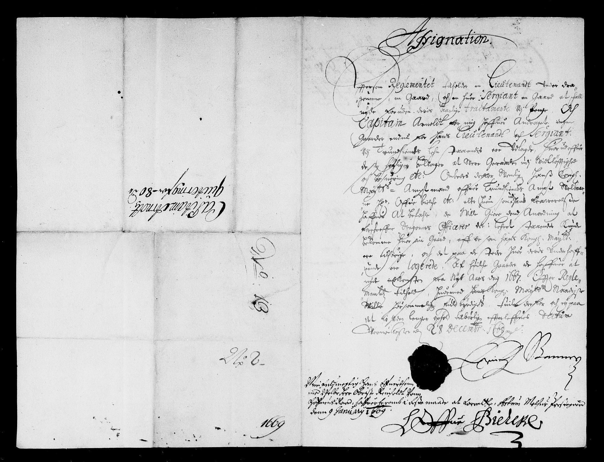 Rentekammeret inntil 1814, Reviderte regnskaper, Stiftamtstueregnskaper, Trondheim stiftamt og Nordland amt, AV/RA-EA-6044/R/Rd/L0028: Trondheim stiftamt, 1667-1669