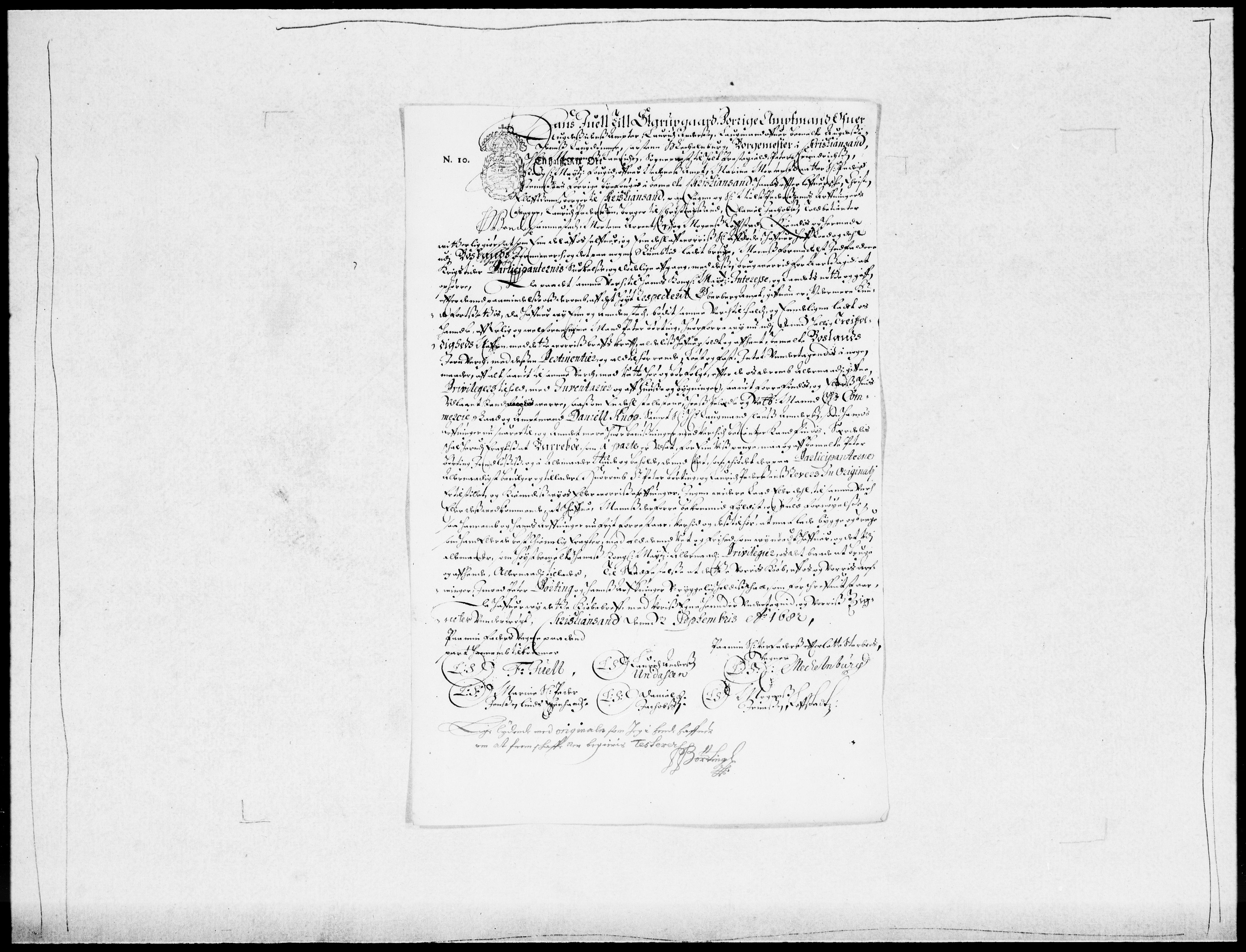 Danske Kanselli 1572-1799, RA/EA-3023/F/Fc/Fcc/Fcca/L0036: Norske innlegg 1572-1799, 1683-1684, s. 154