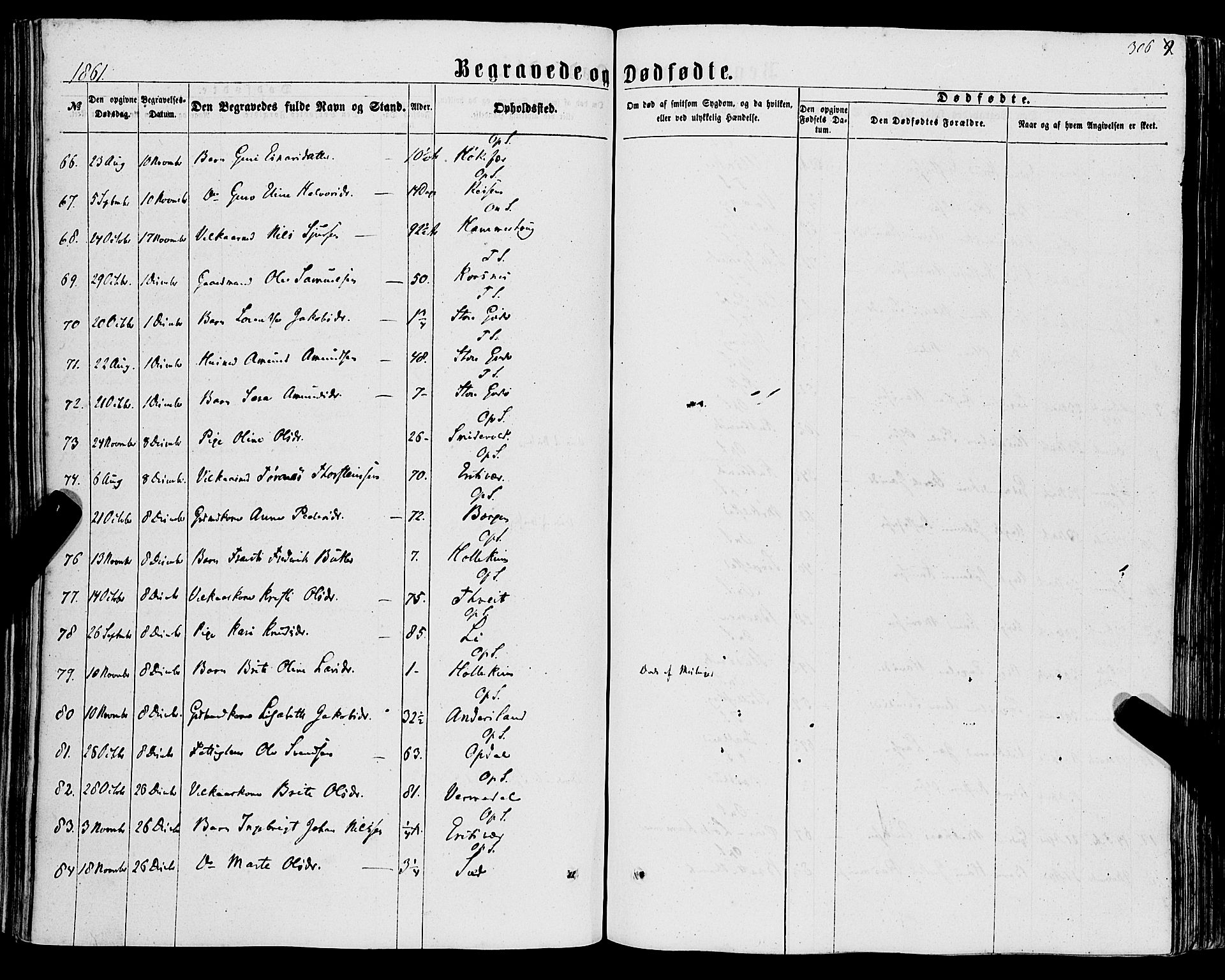 Tysnes sokneprestembete, AV/SAB-A-78601/H/Haa: Ministerialbok nr. A 11, 1860-1871, s. 306